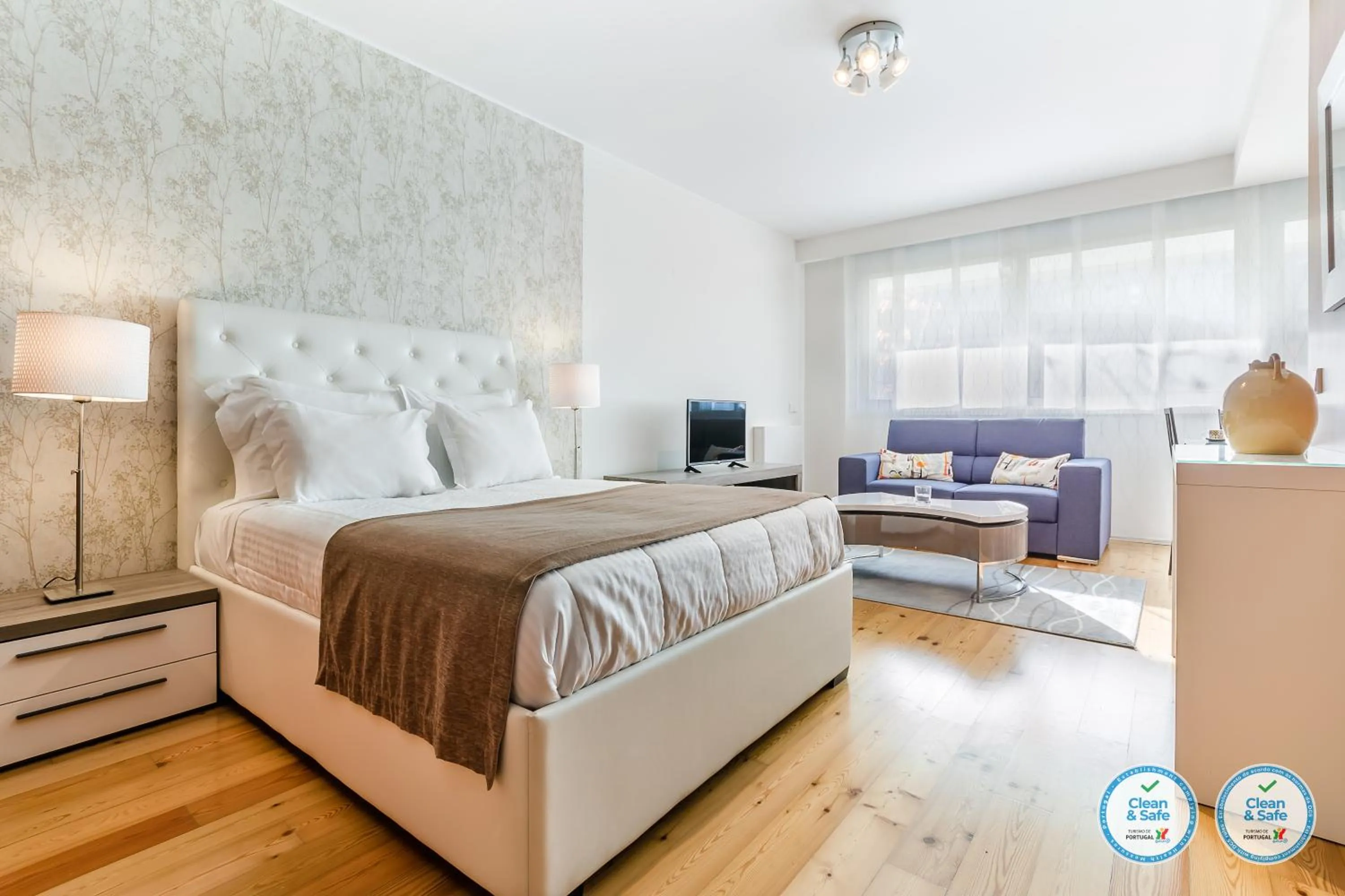 Bed in RS Porto Boavista Studios