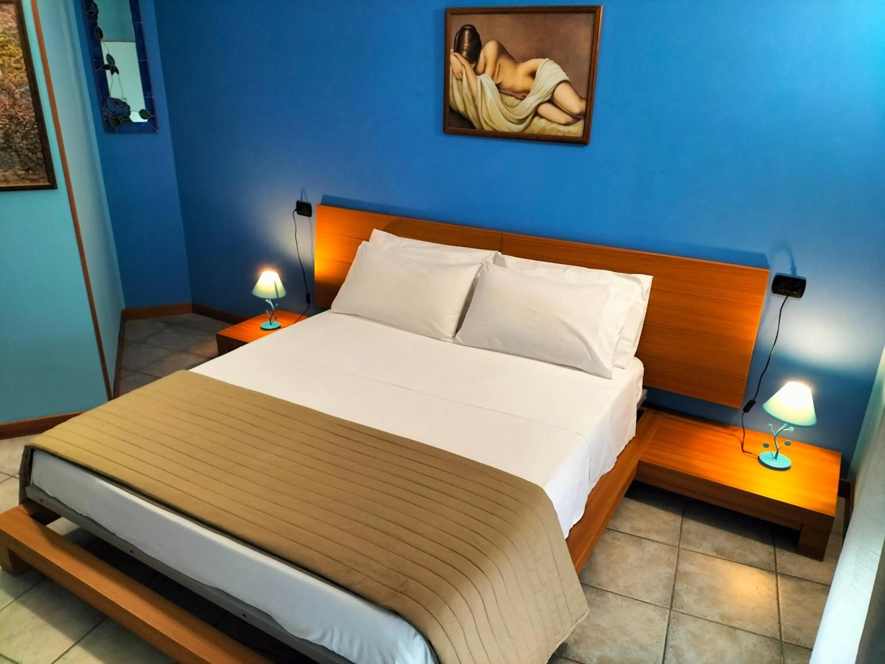 Bedroom, Bed in B&B Le Quercigliole