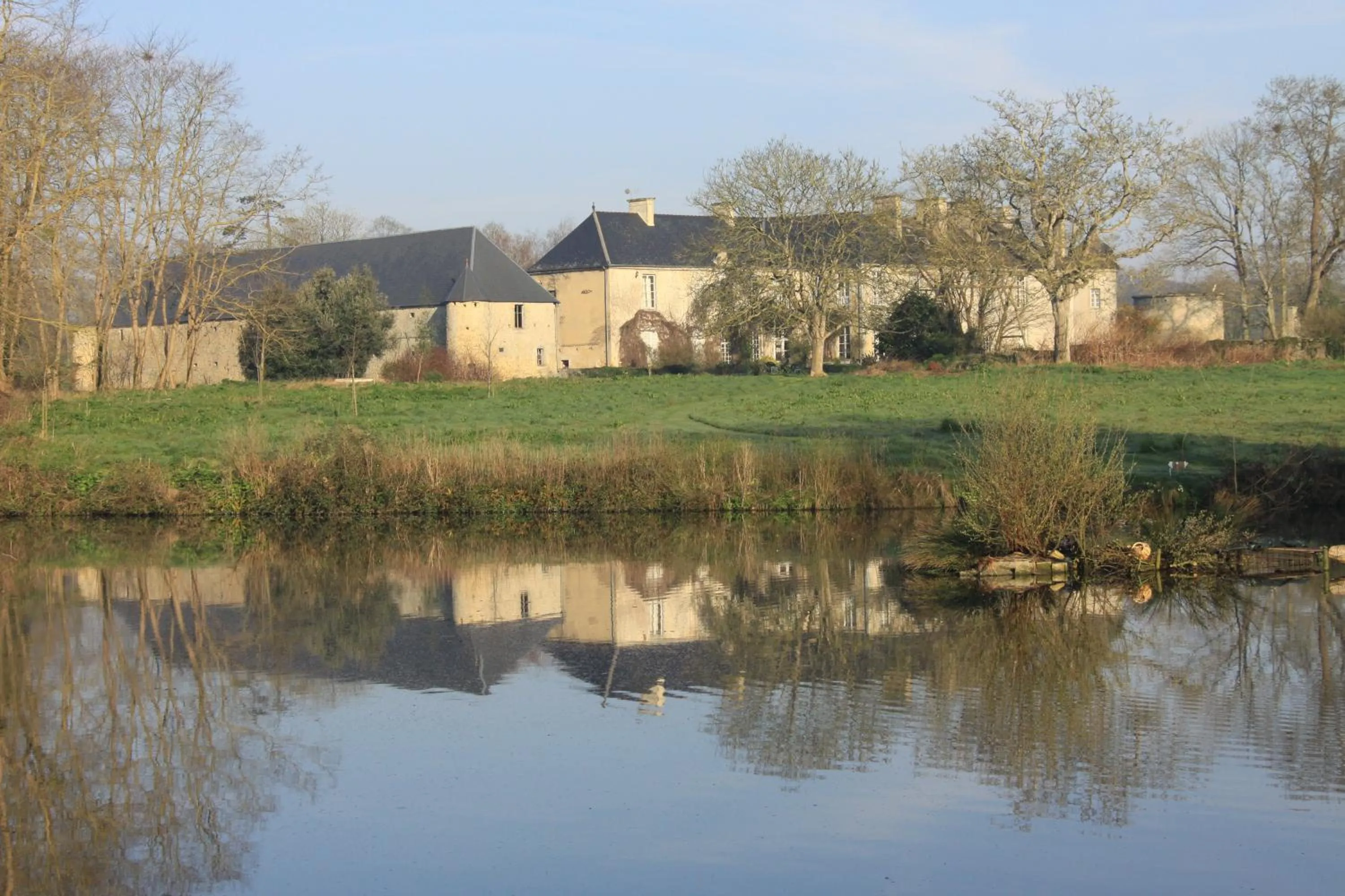 On site in Chateau de Vouilly