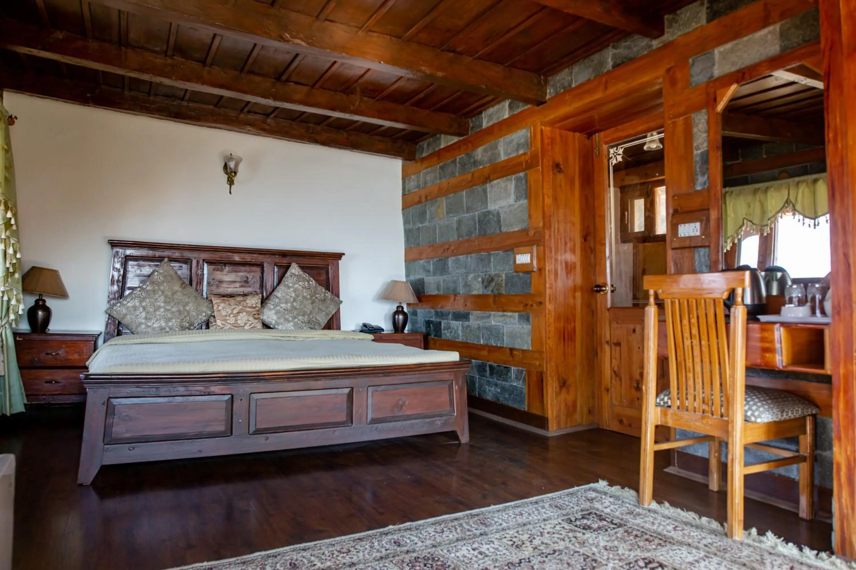 Bed in Himalyan Kothi Kais