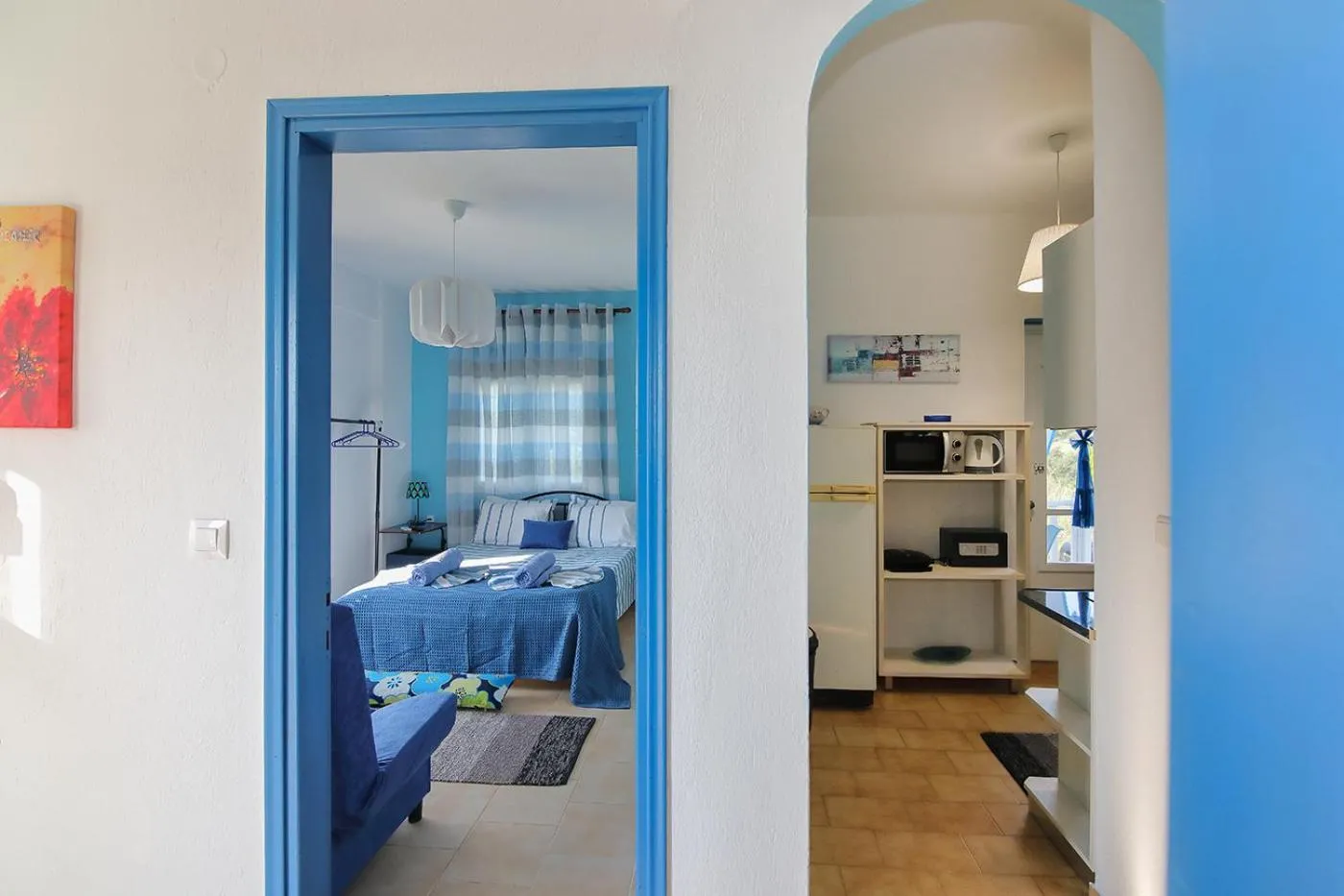 Living room, Bed in Maras Marinas Home