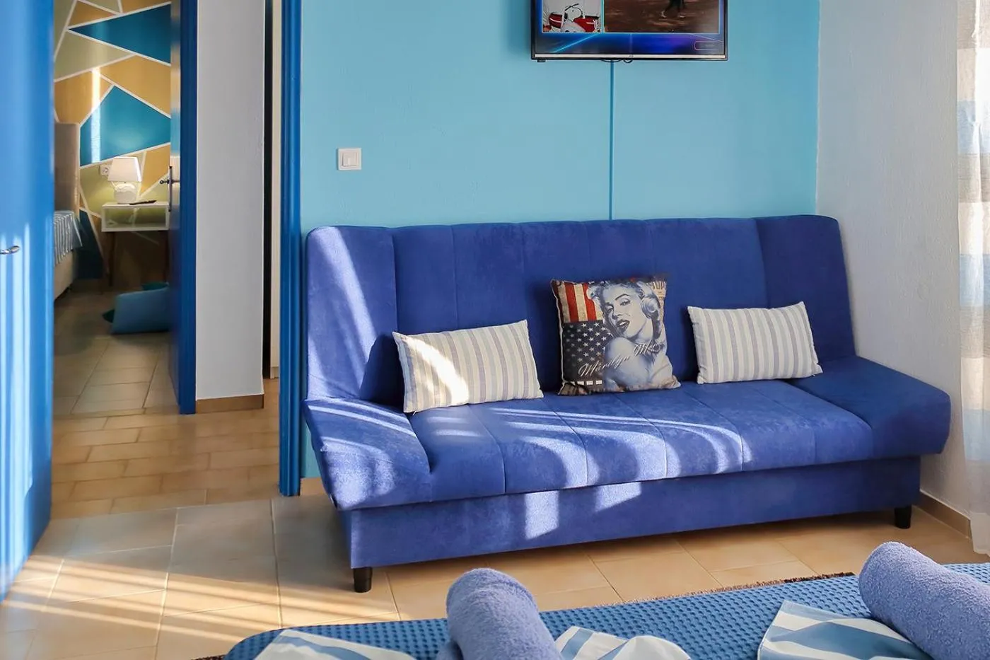 Seating area in Maras Marinas Home