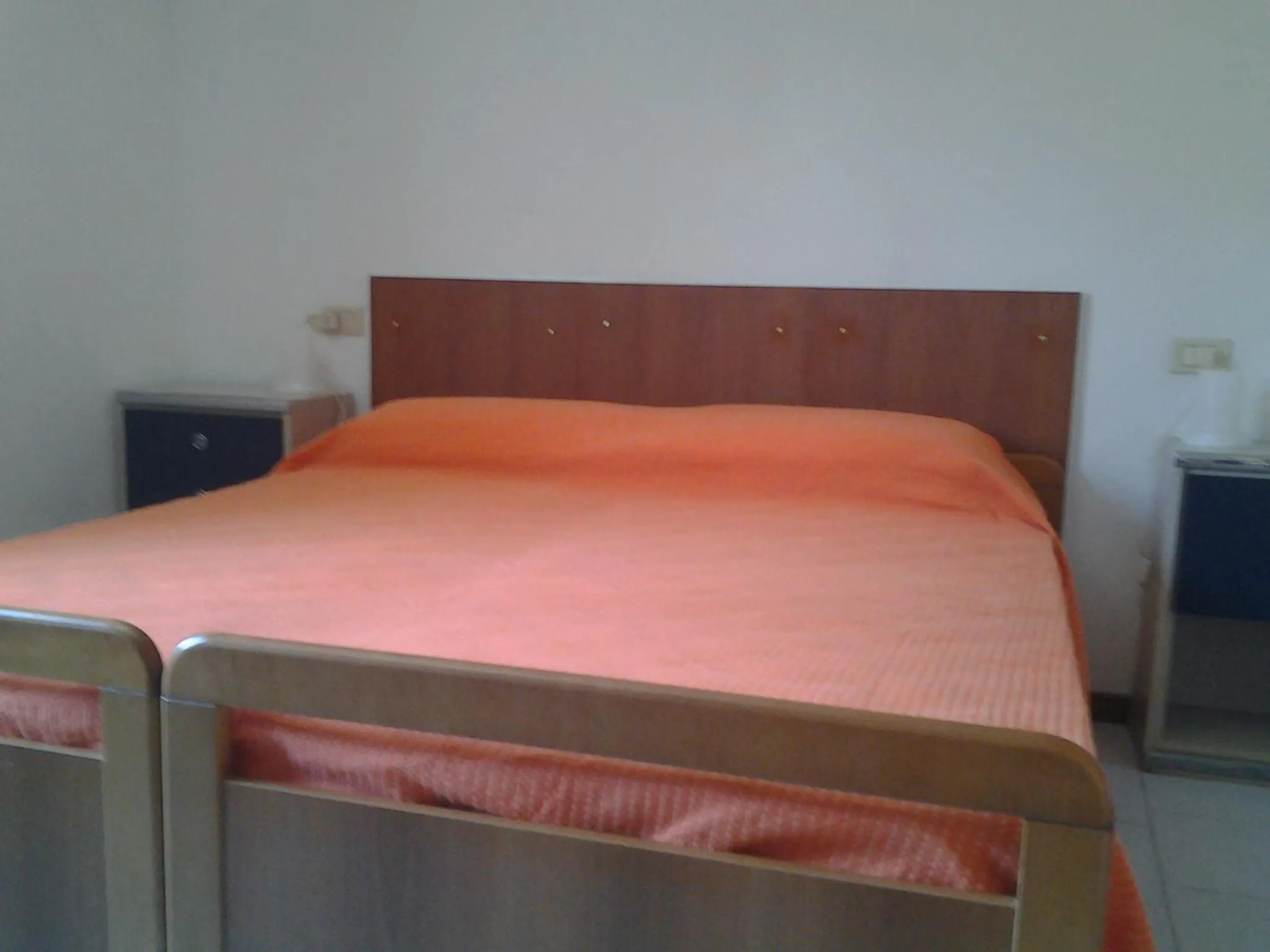 Bed in Hotel Rustichello