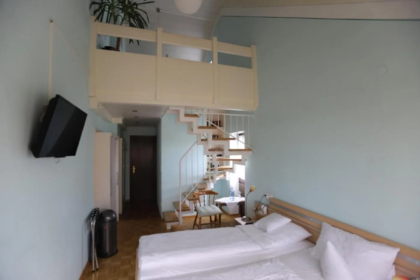 TV and multimedia, Bed in Gasthof - Pension Krämerhof