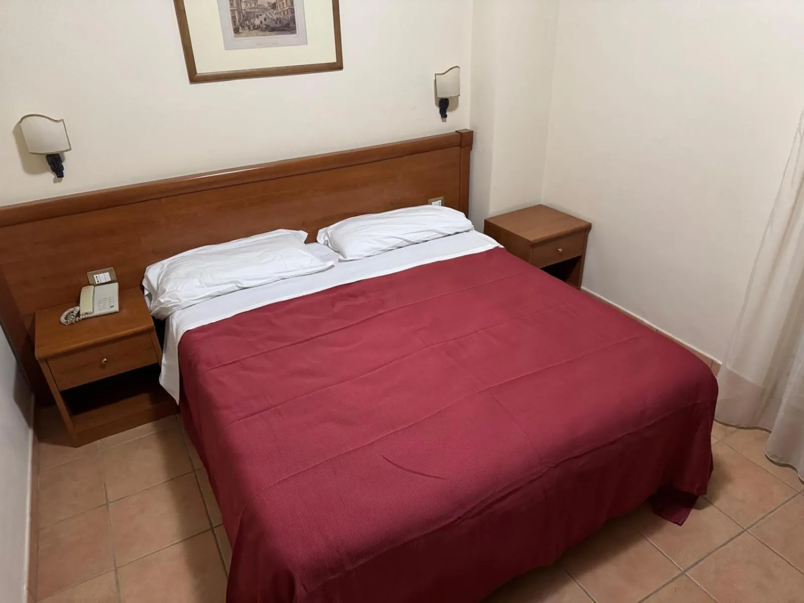 Bed in Park Hotel Villamaria