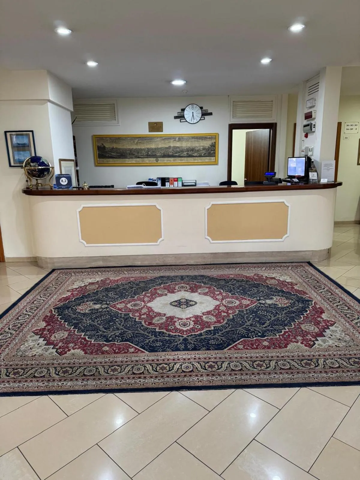 Lobby or reception in Park Hotel Villamaria