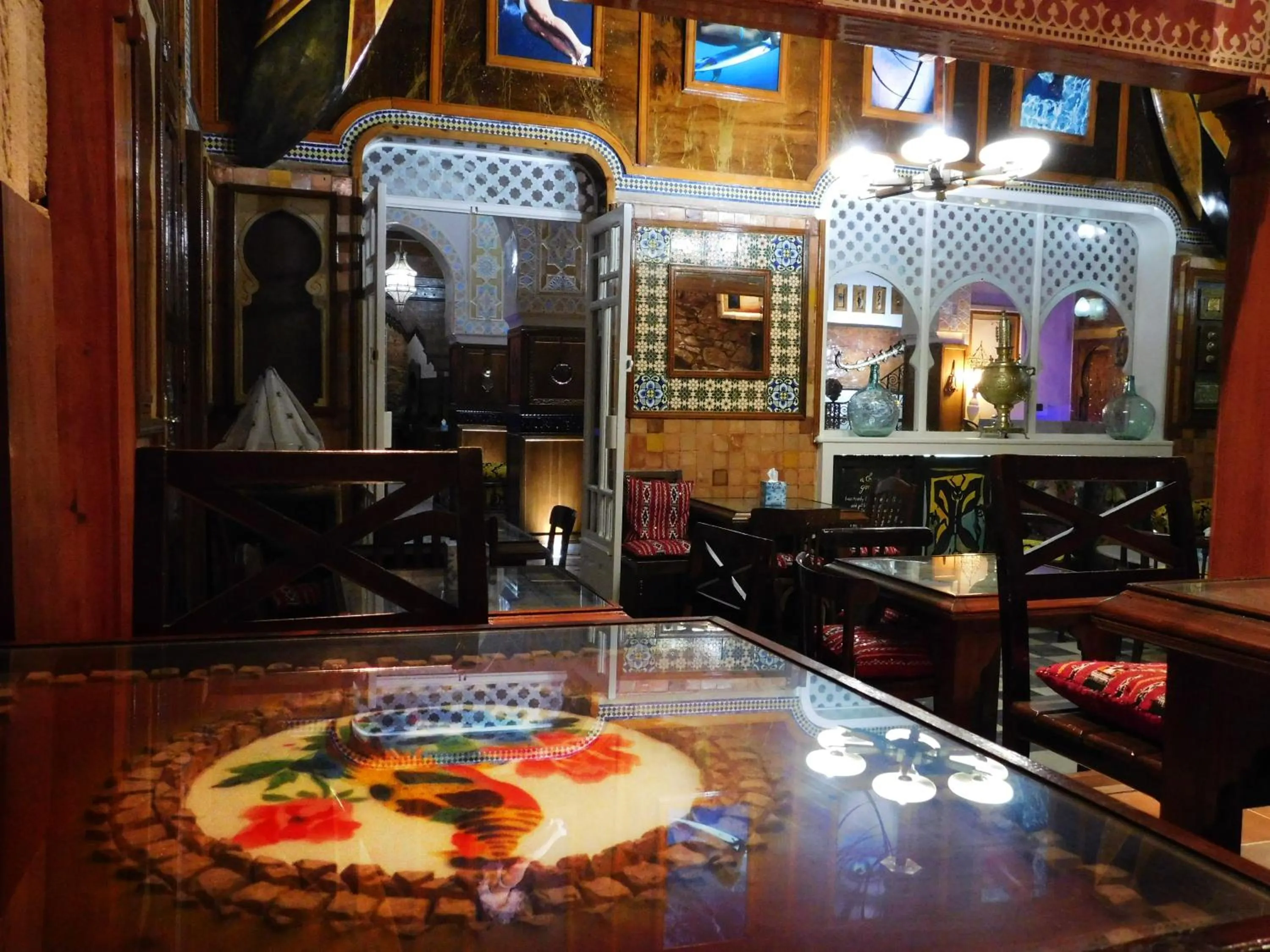 Lounge or bar in Hotel des Oudaias