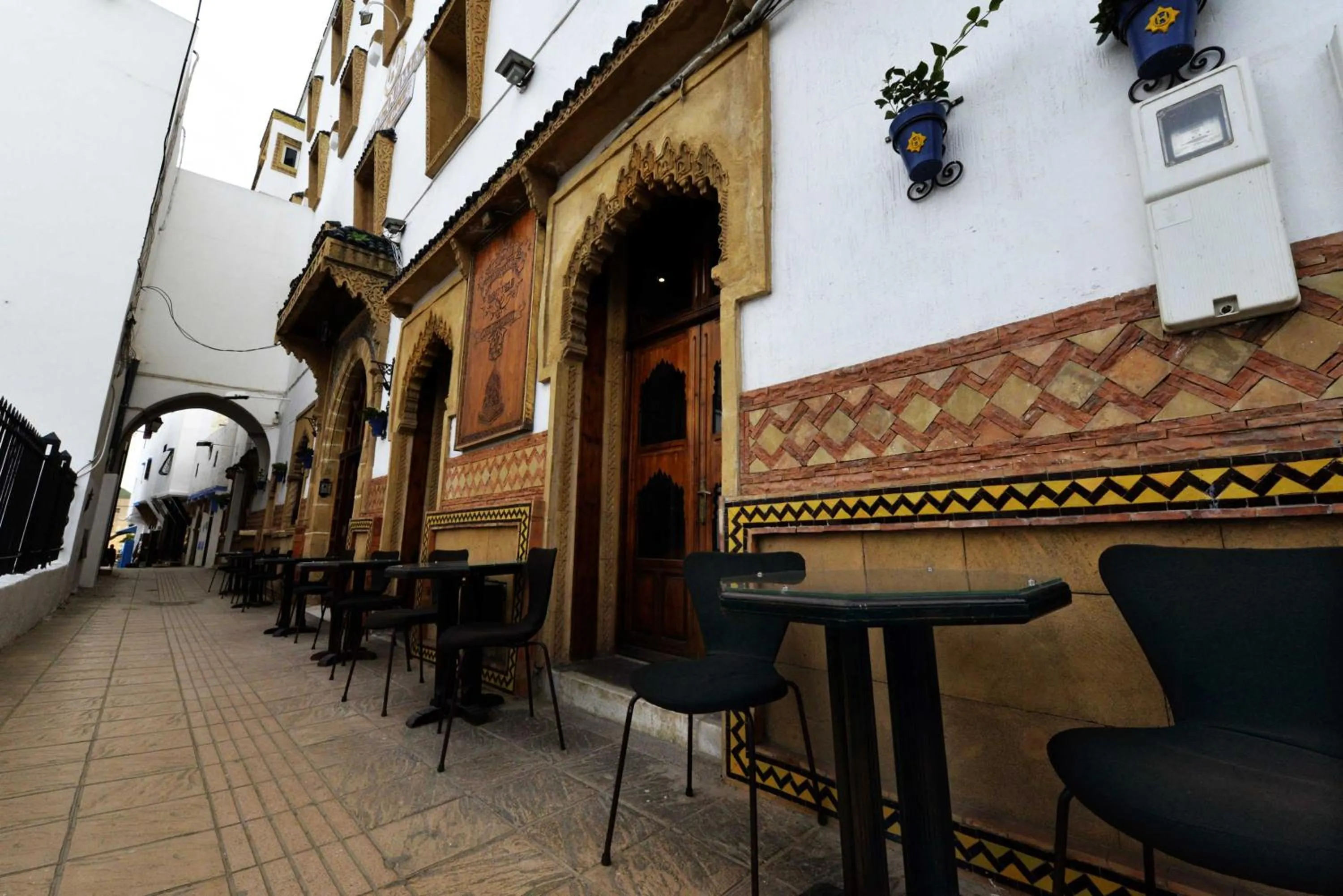 Facade/entrance in Hotel des Oudaias