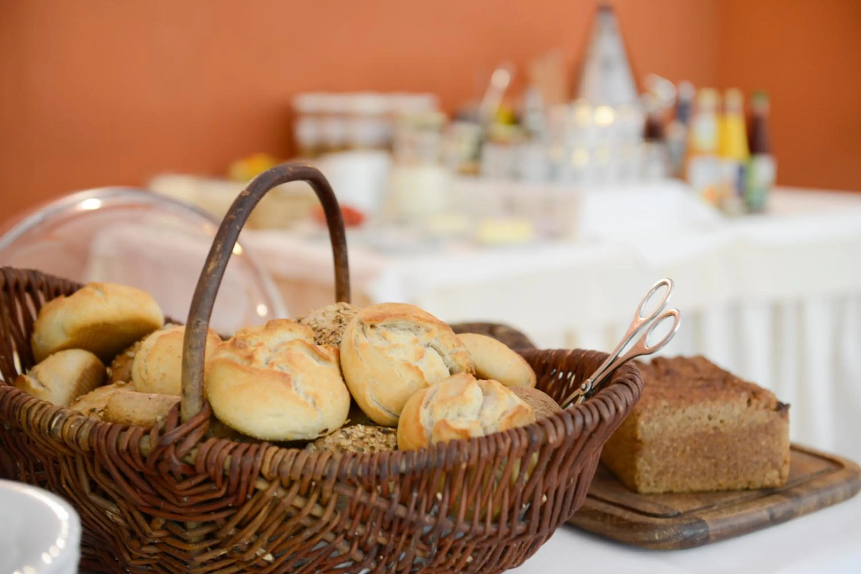 Breakfast in Wegermann`s BIO-Landhaus im Wodantal