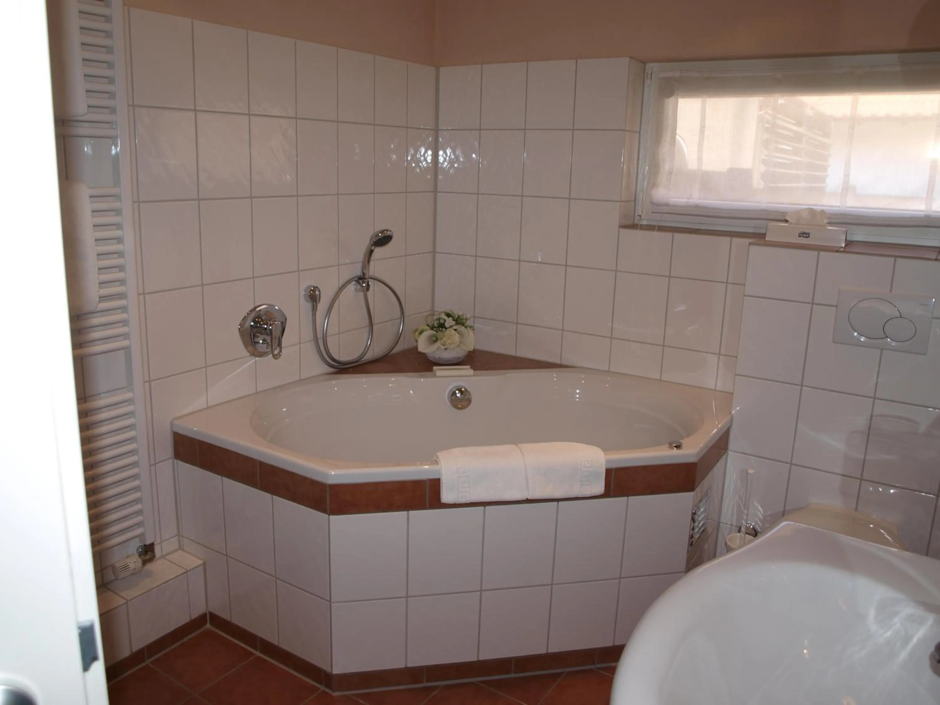 Bathroom in Wegermann`s BIO-Landhaus im Wodantal