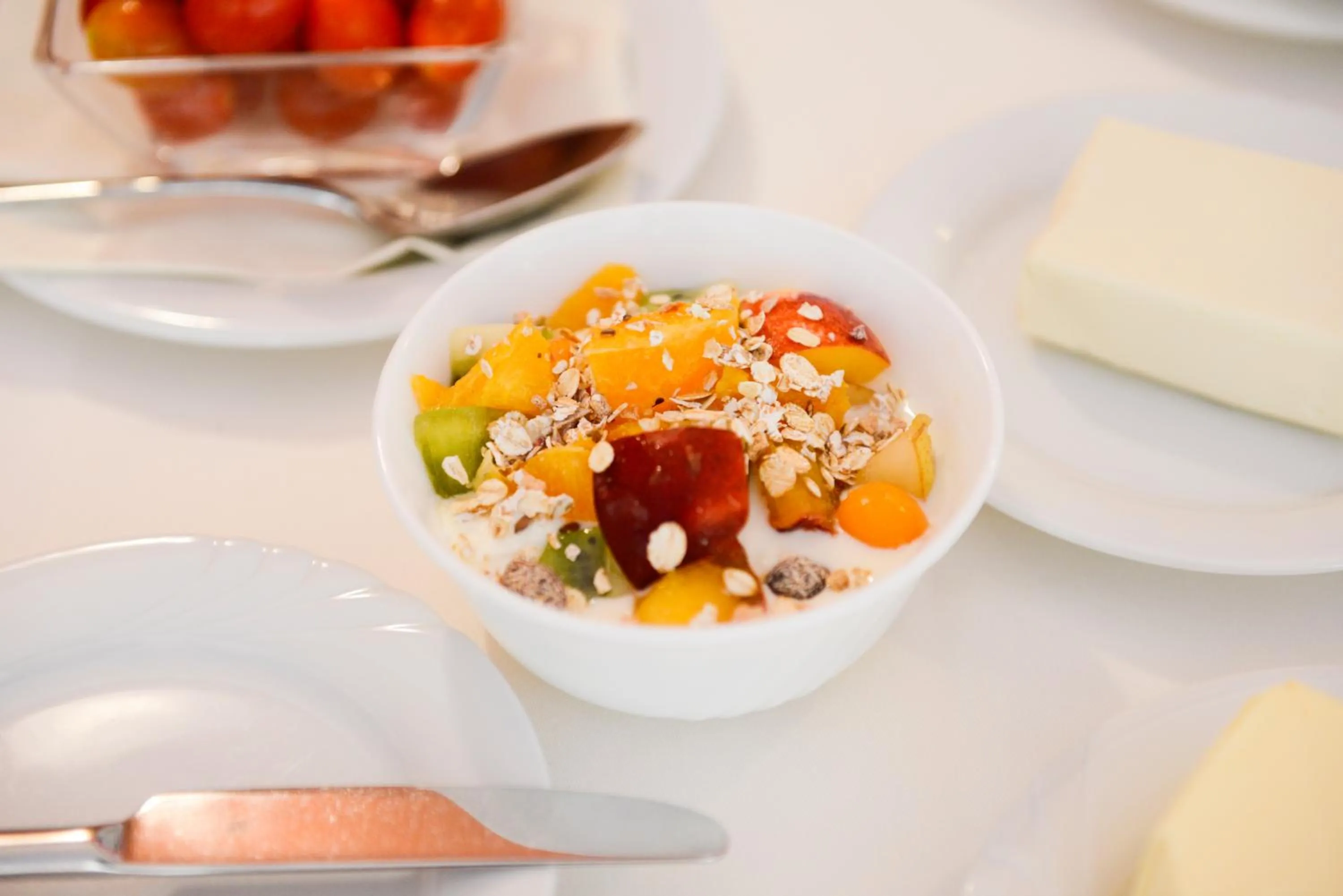 Breakfast in Wegermann`s BIO-Landhaus im Wodantal