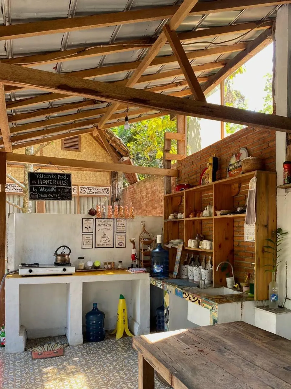 Kitchen or kitchenette in Didu's Homestay Bed & Breakfast