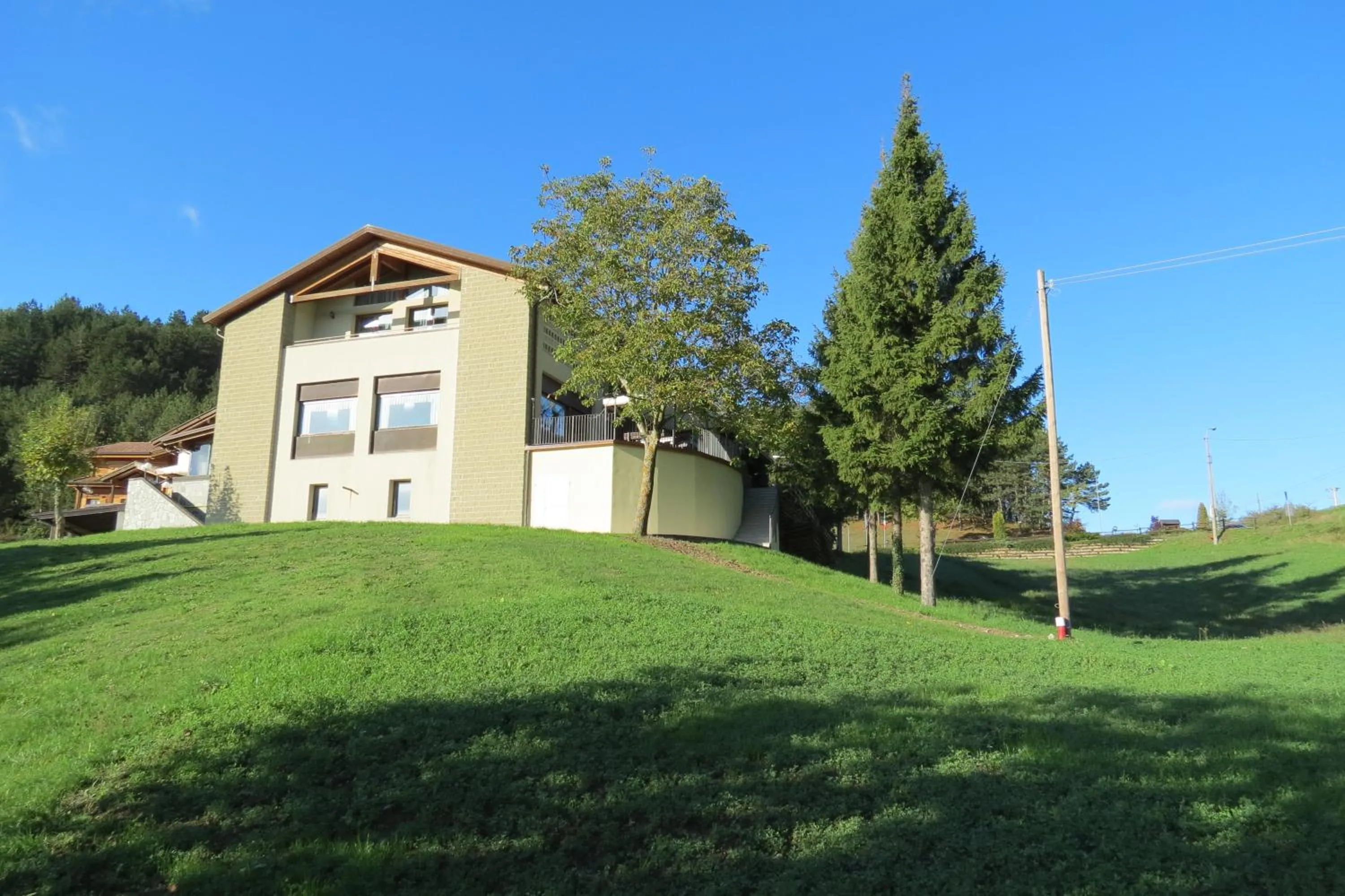 Property building in La Baita D'Oro Ristorante Residence