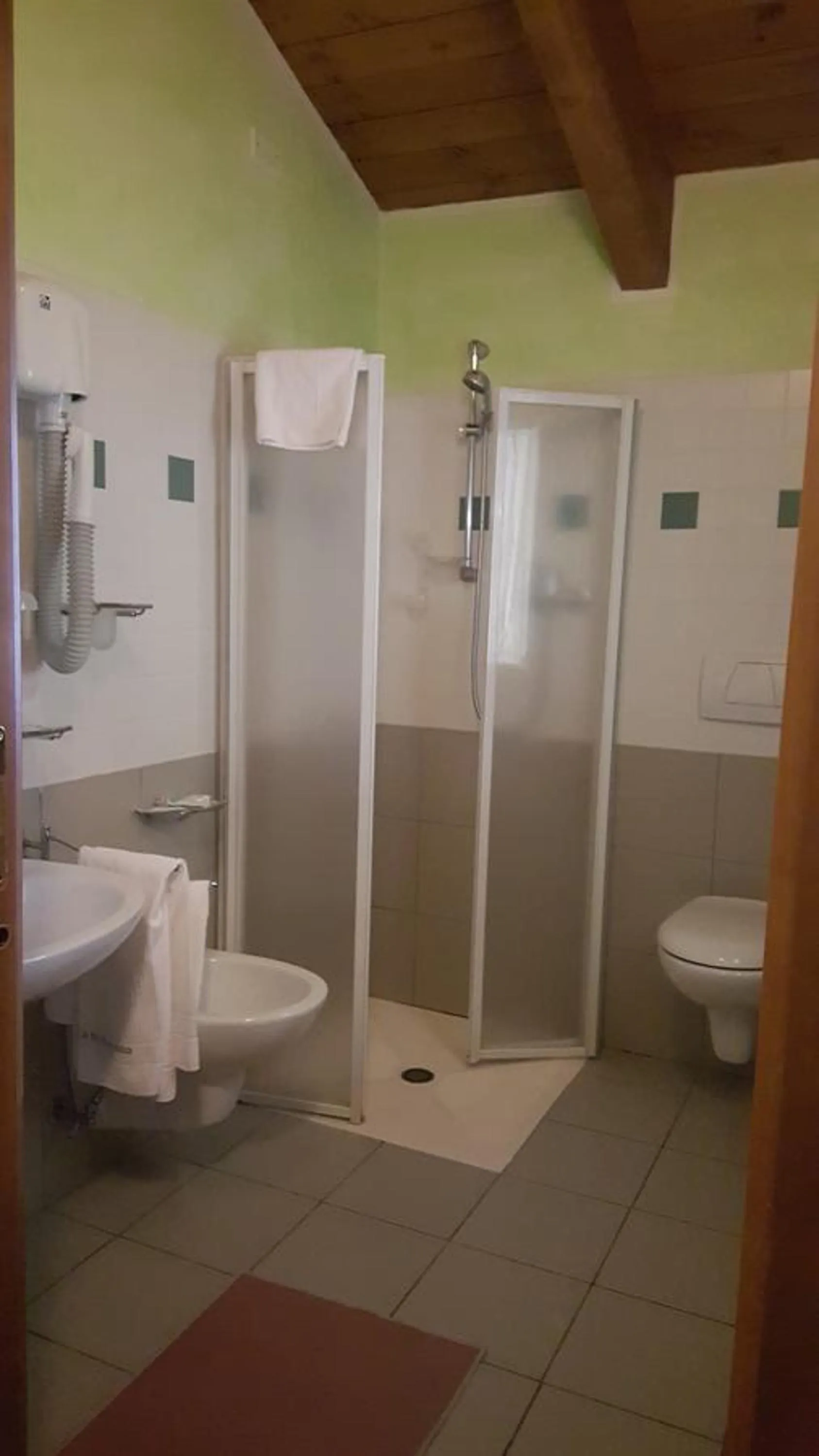 Bathroom in La Baita D'Oro Ristorante Residence