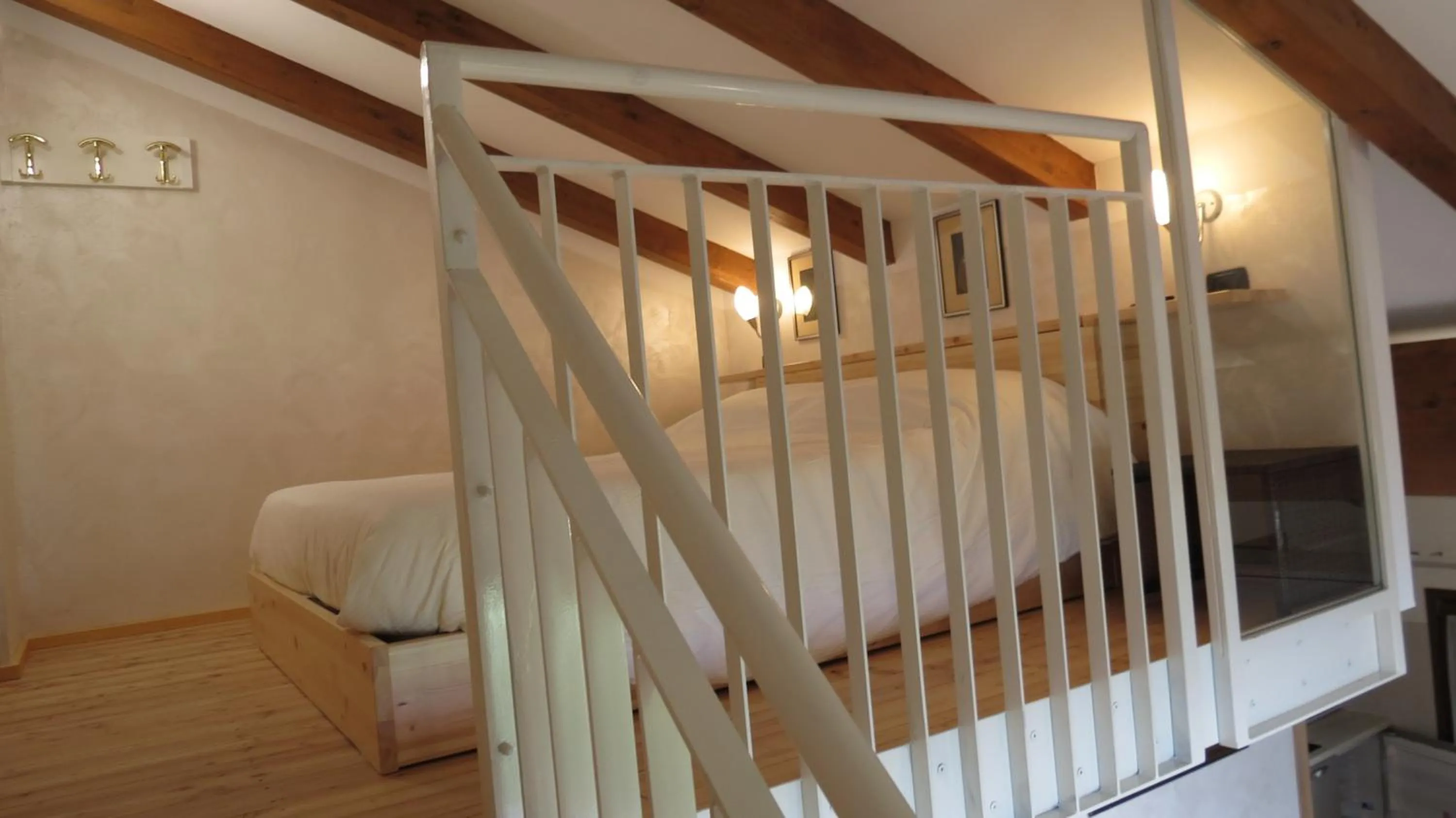 Bed in La Baita D'Oro Ristorante Residence