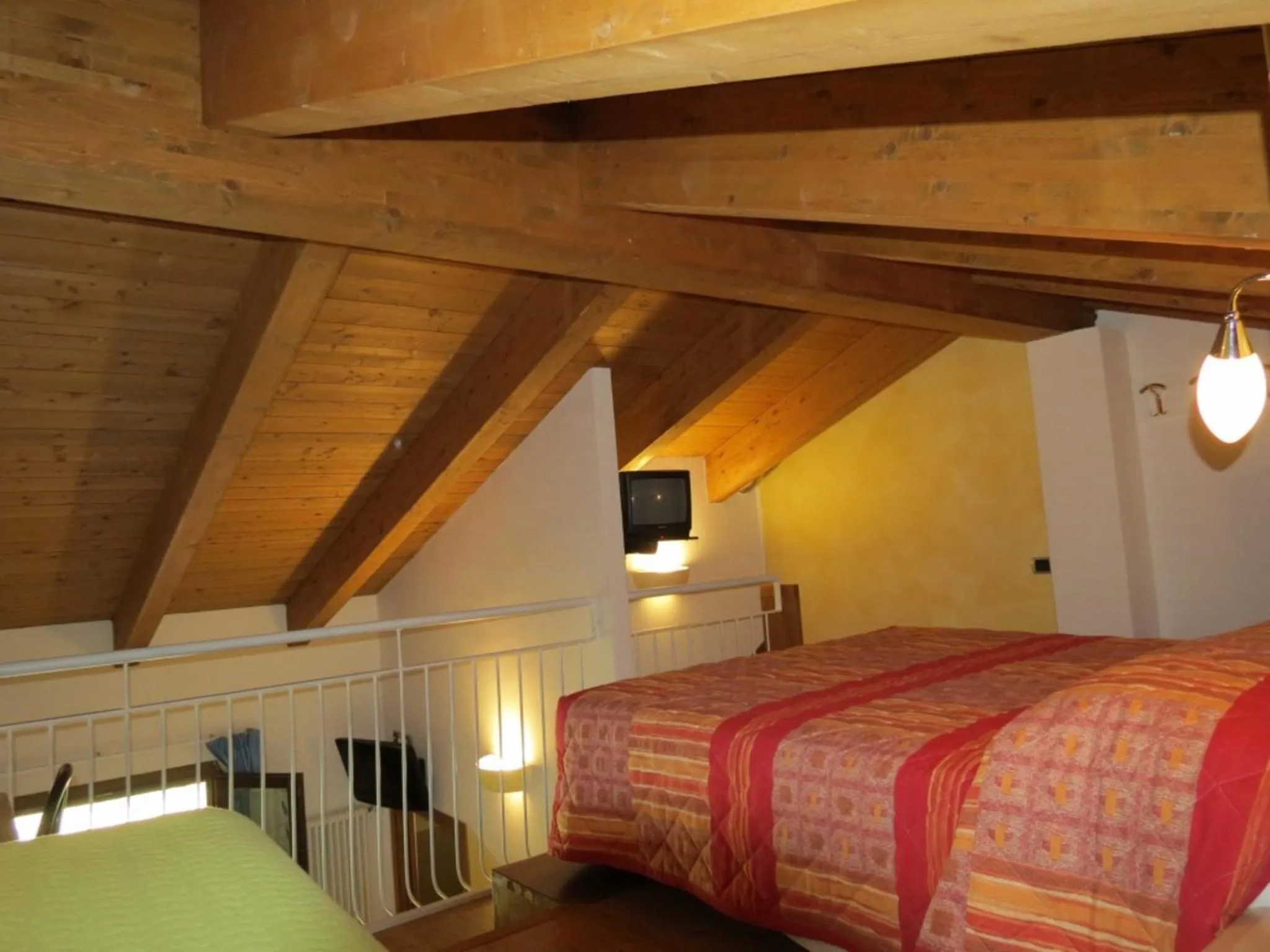 Bed in La Baita D'Oro Ristorante Residence