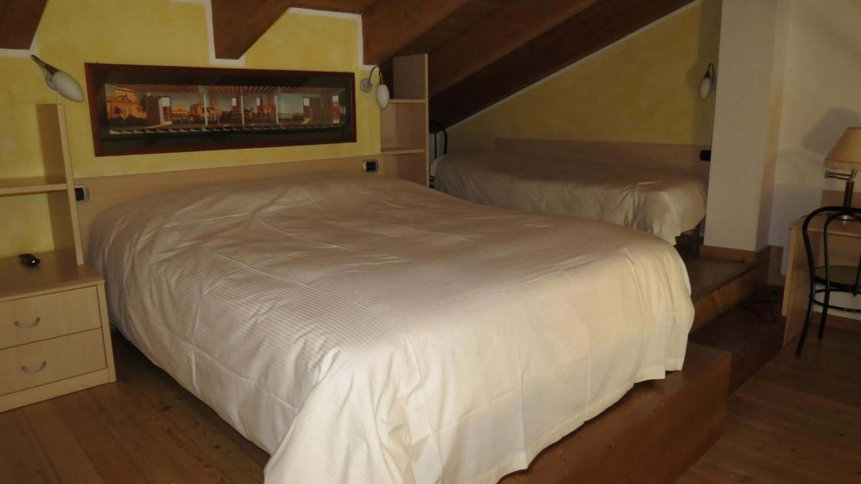Bed in La Baita D'Oro Ristorante Residence