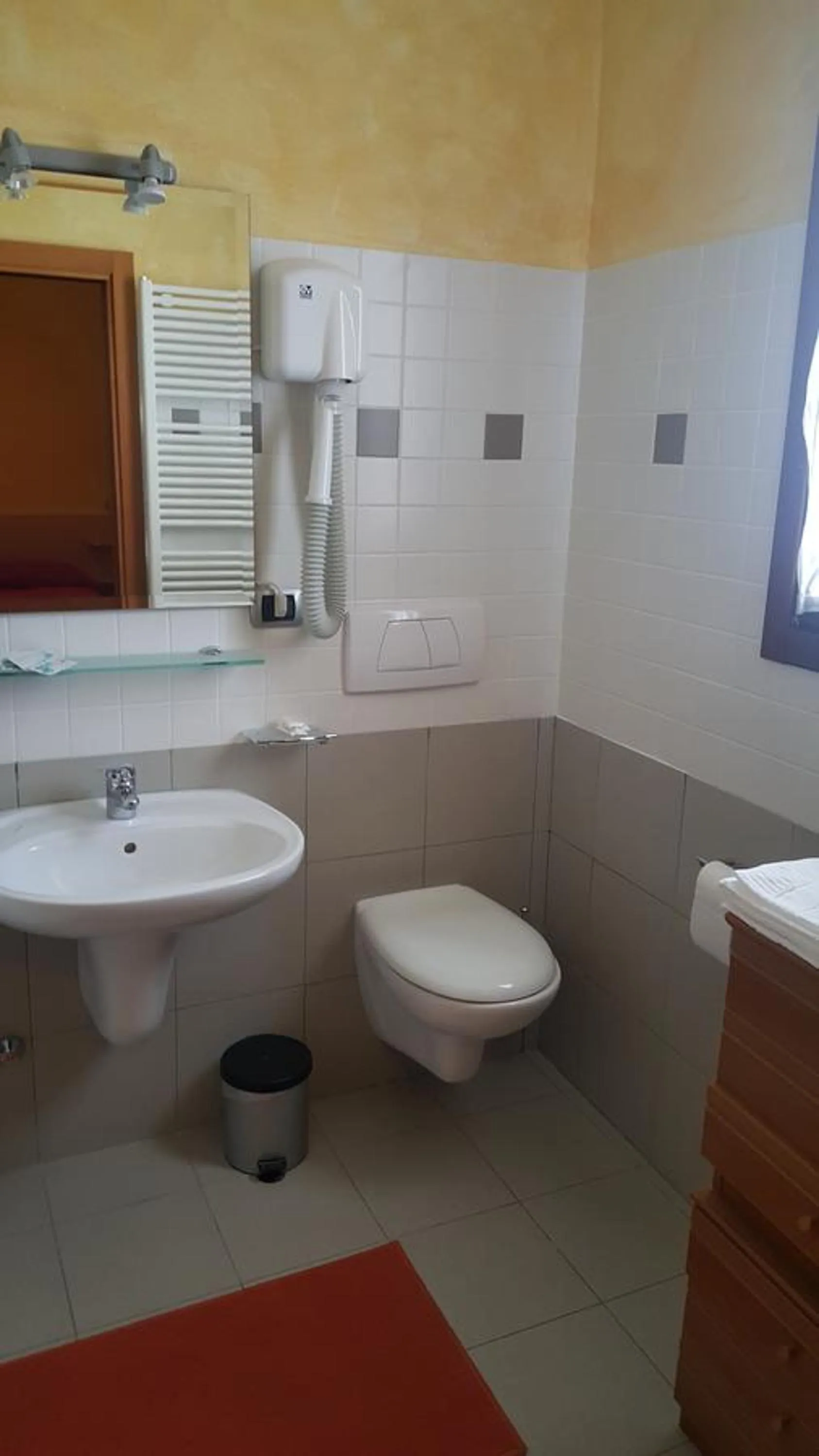 Bathroom in La Baita D'Oro Ristorante Residence