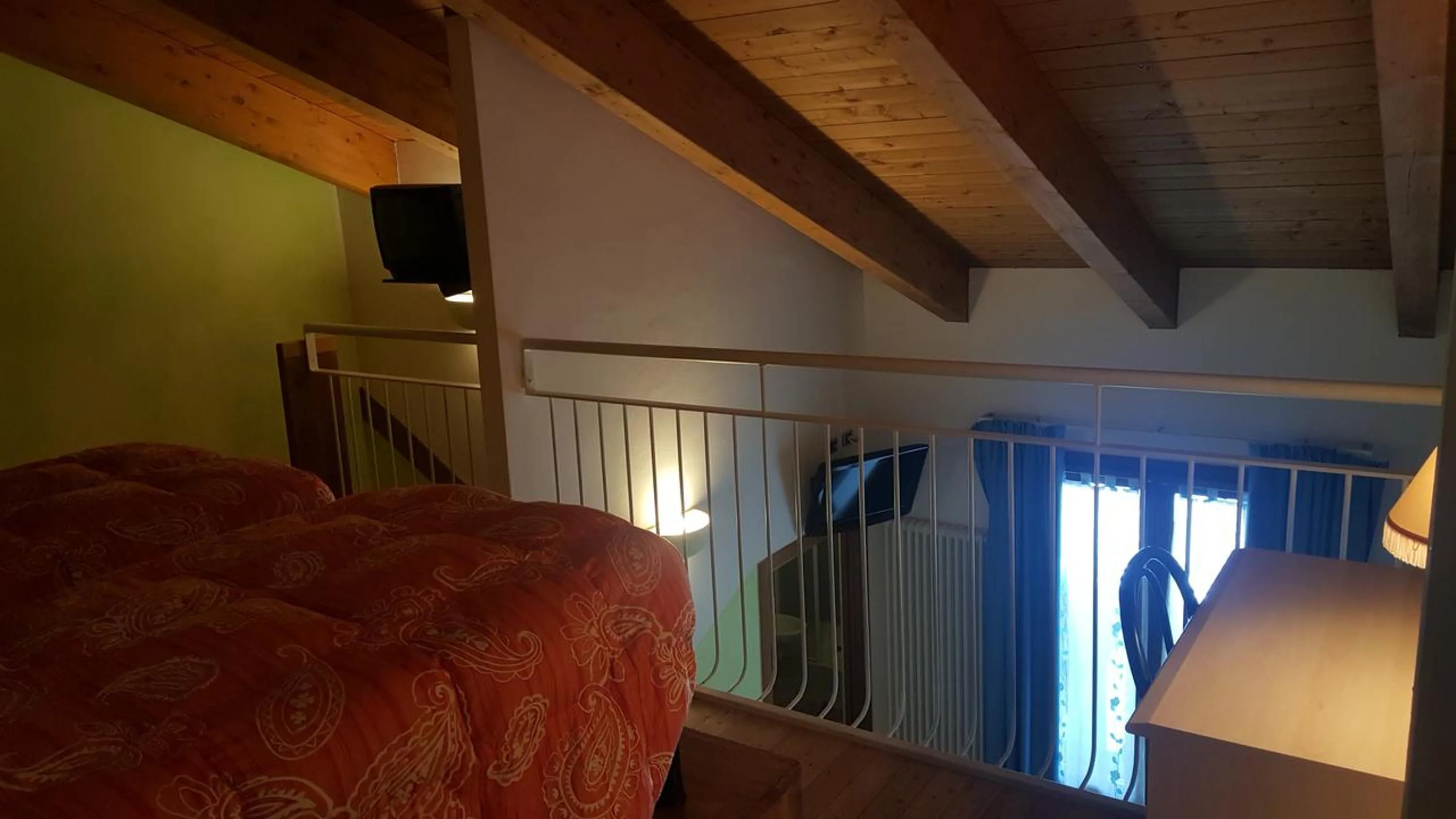 Bedroom, Bed in La Baita D'Oro Ristorante Residence