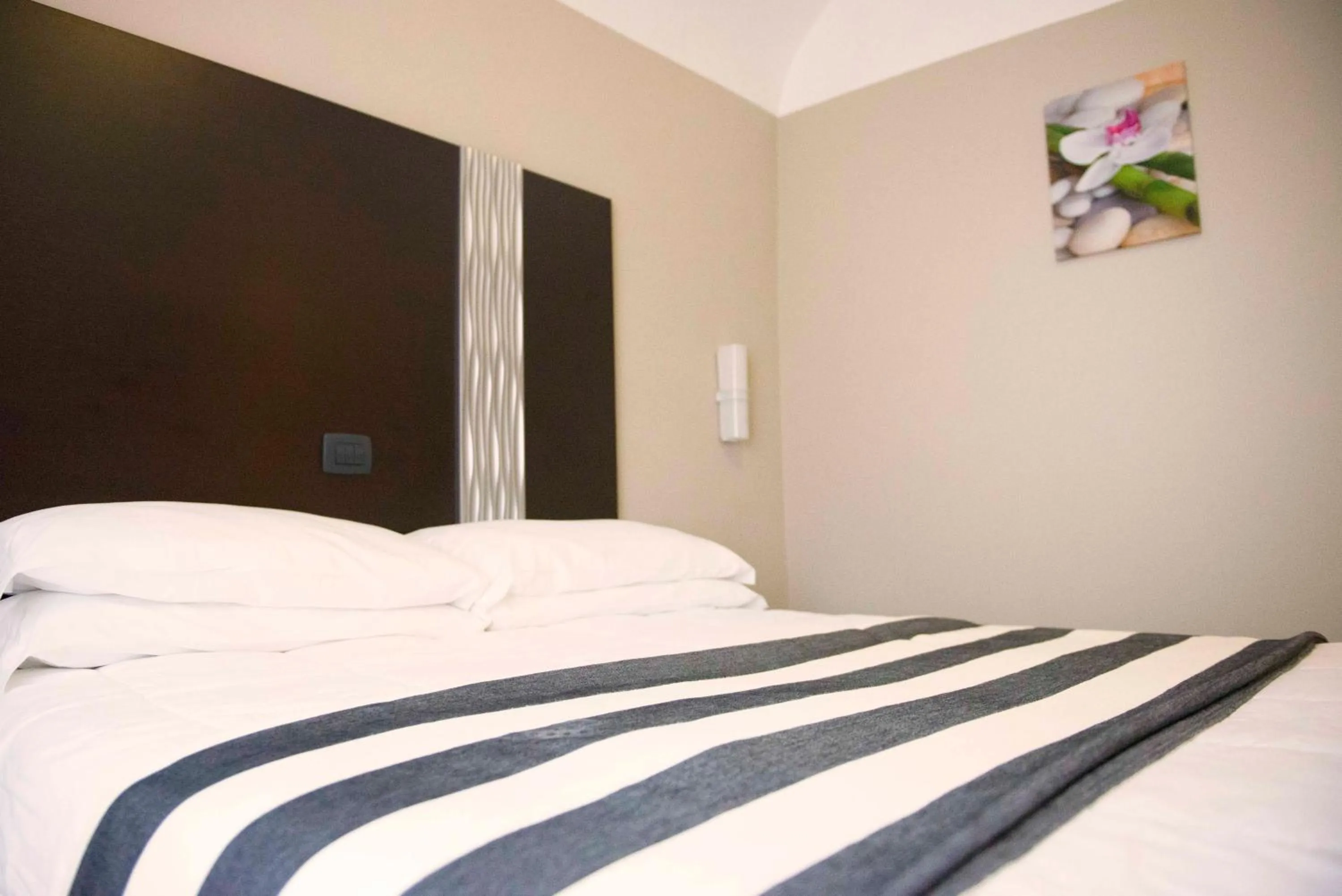 Bed in Hotel Principe