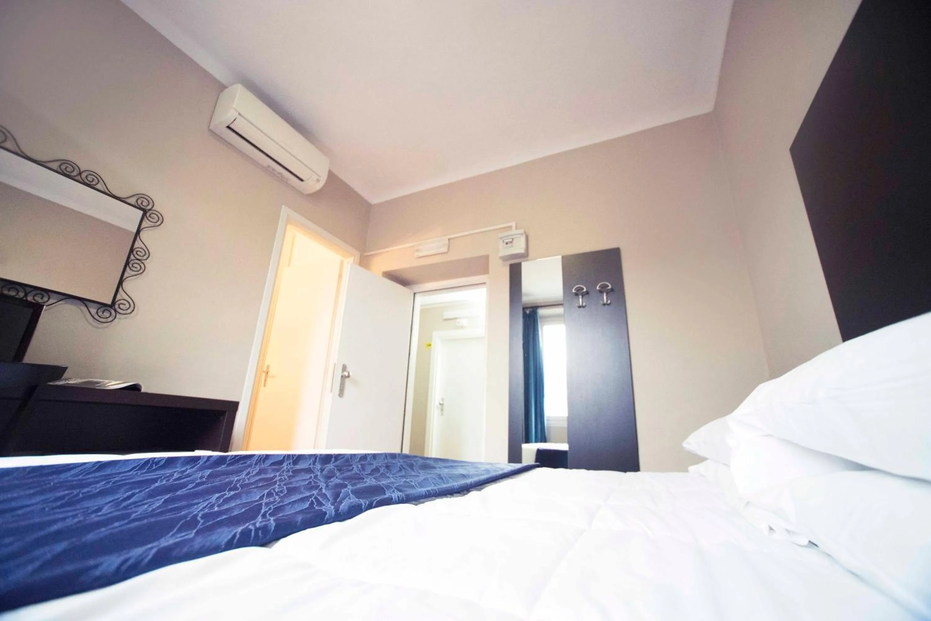 Bed in Hotel Principe