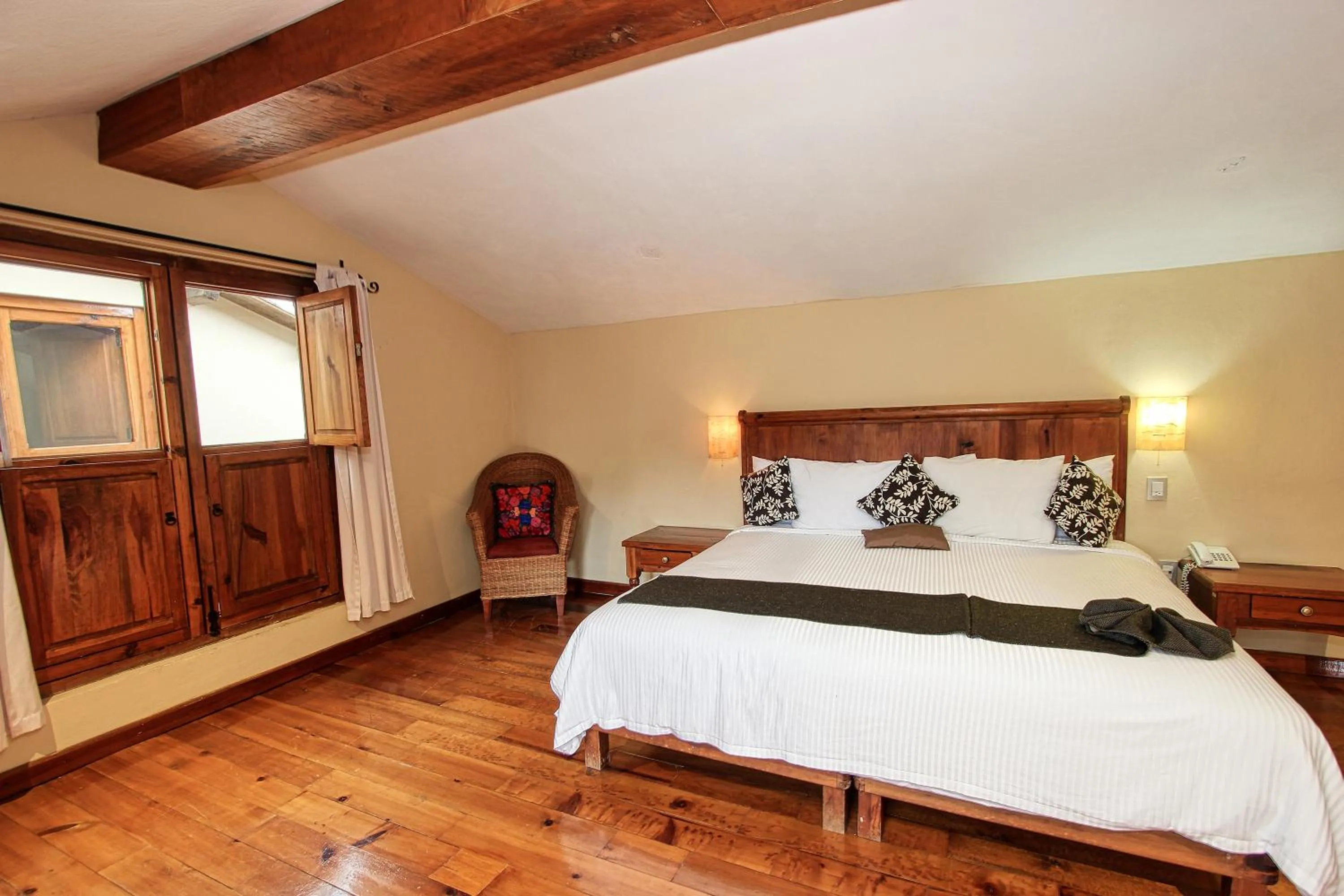 Bed in Hotel San Marcos