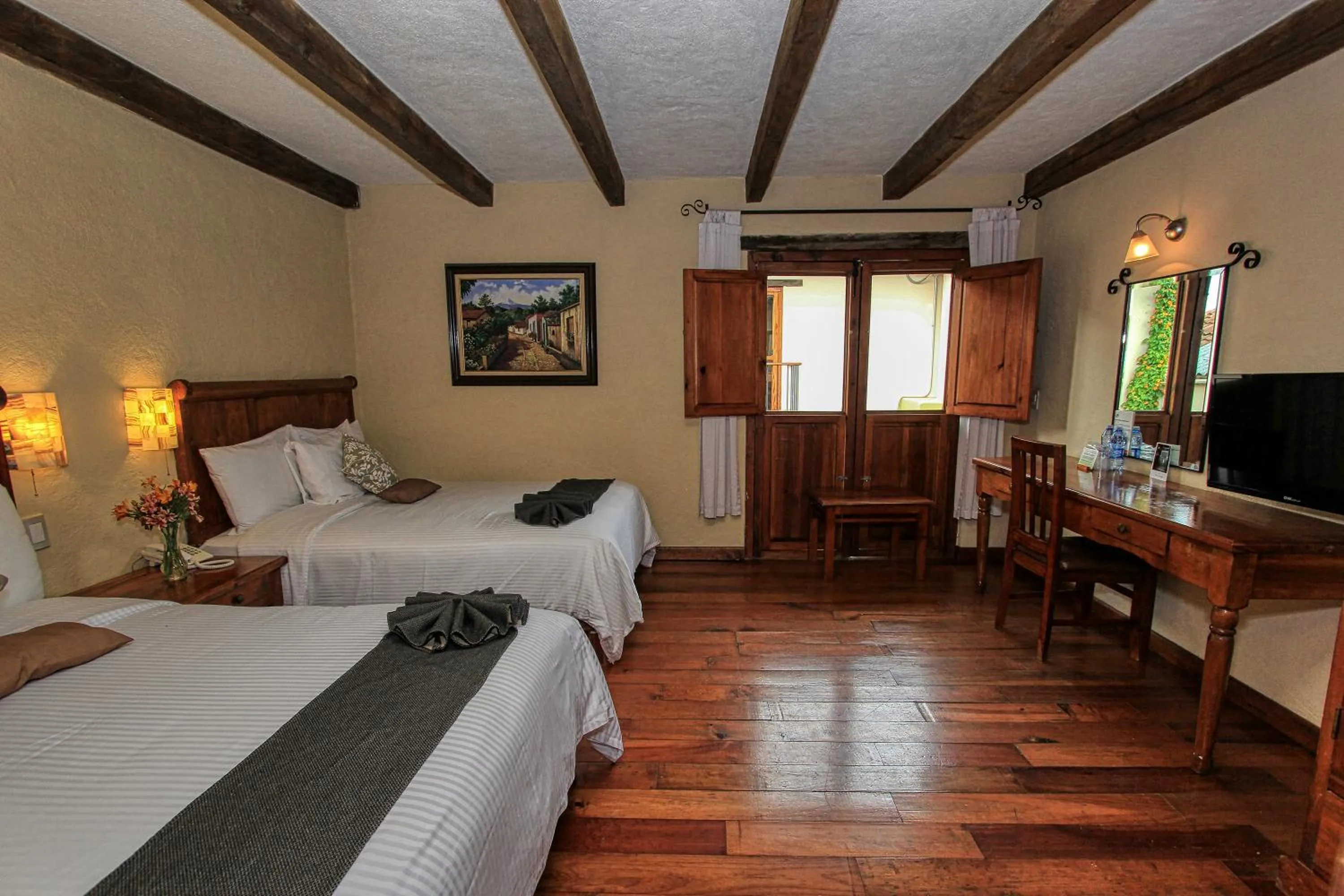 Photo of the whole room, Bed in Hotel San Marcos