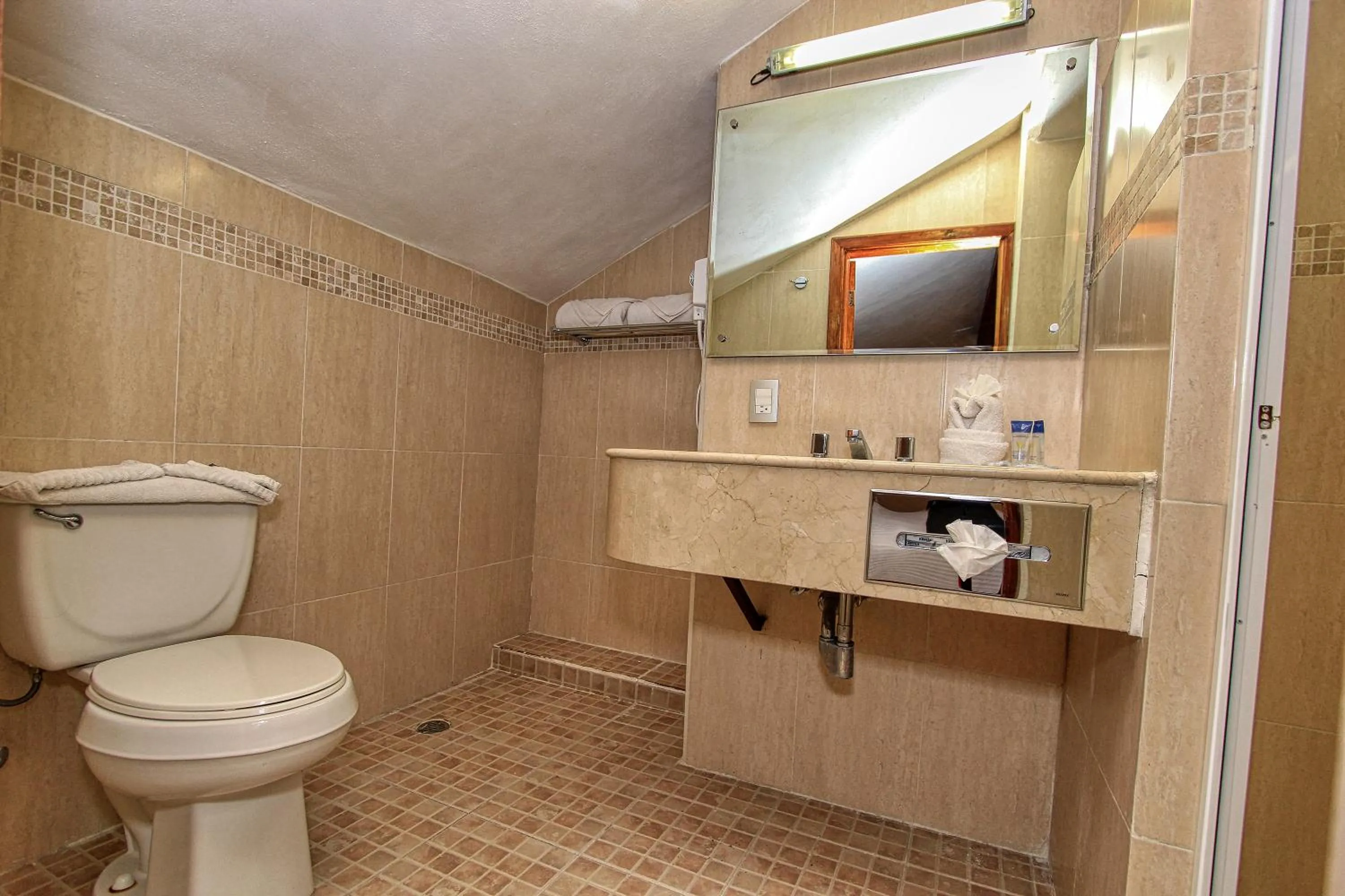 Bathroom in Hotel San Marcos