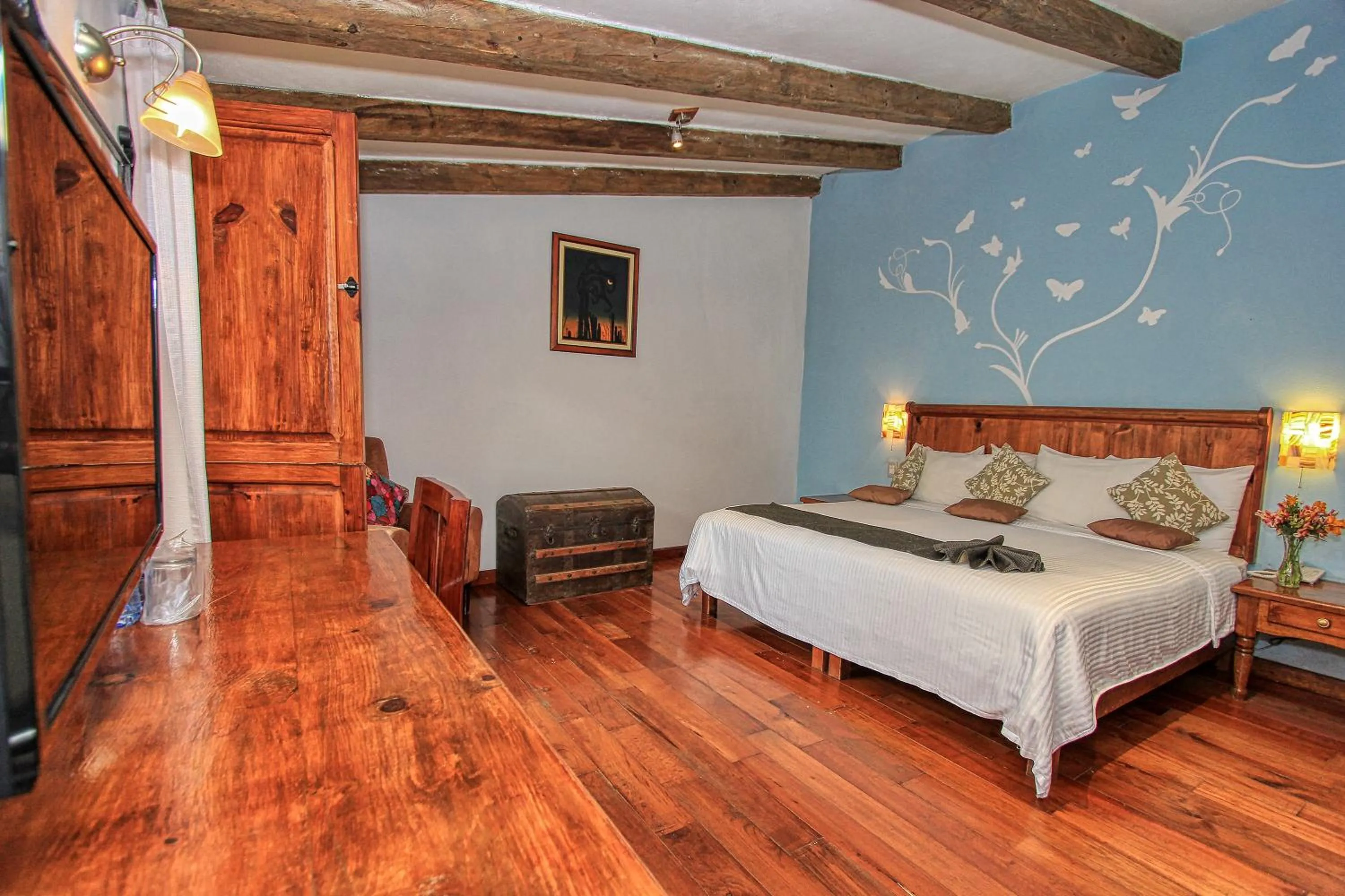 Photo of the whole room, Bed in Hotel San Marcos