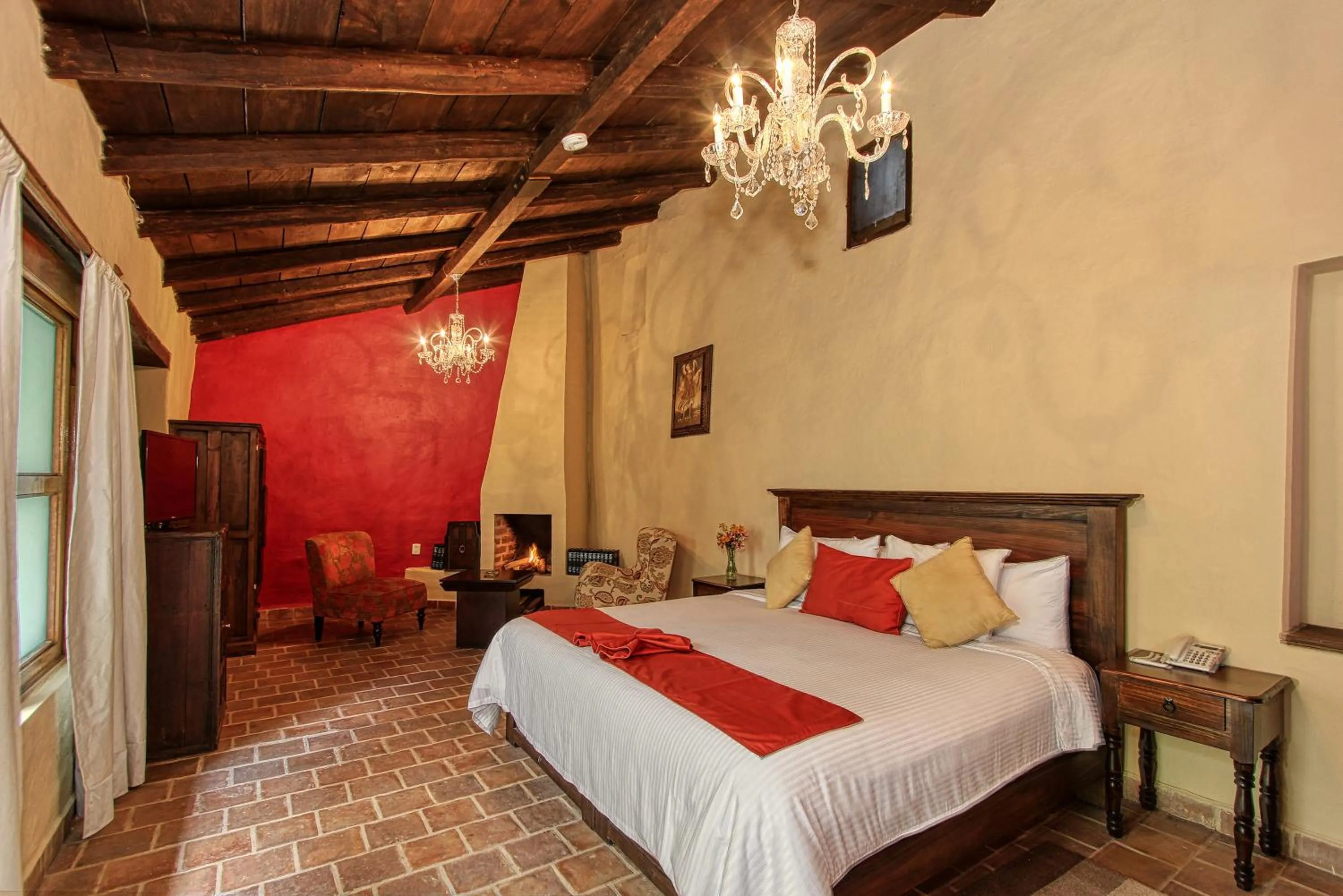 Photo of the whole room, Bed in Hotel San Marcos