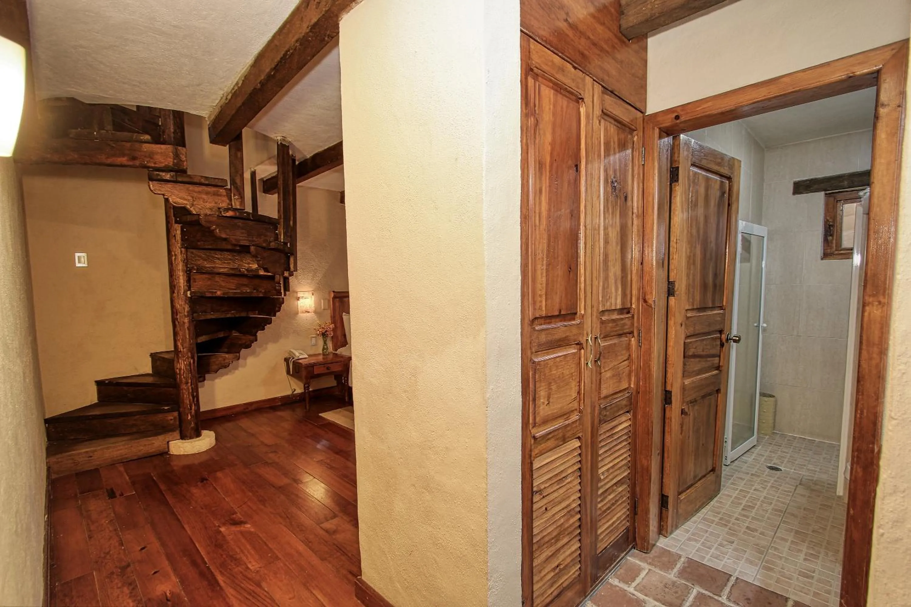 Bathroom in Hotel San Marcos