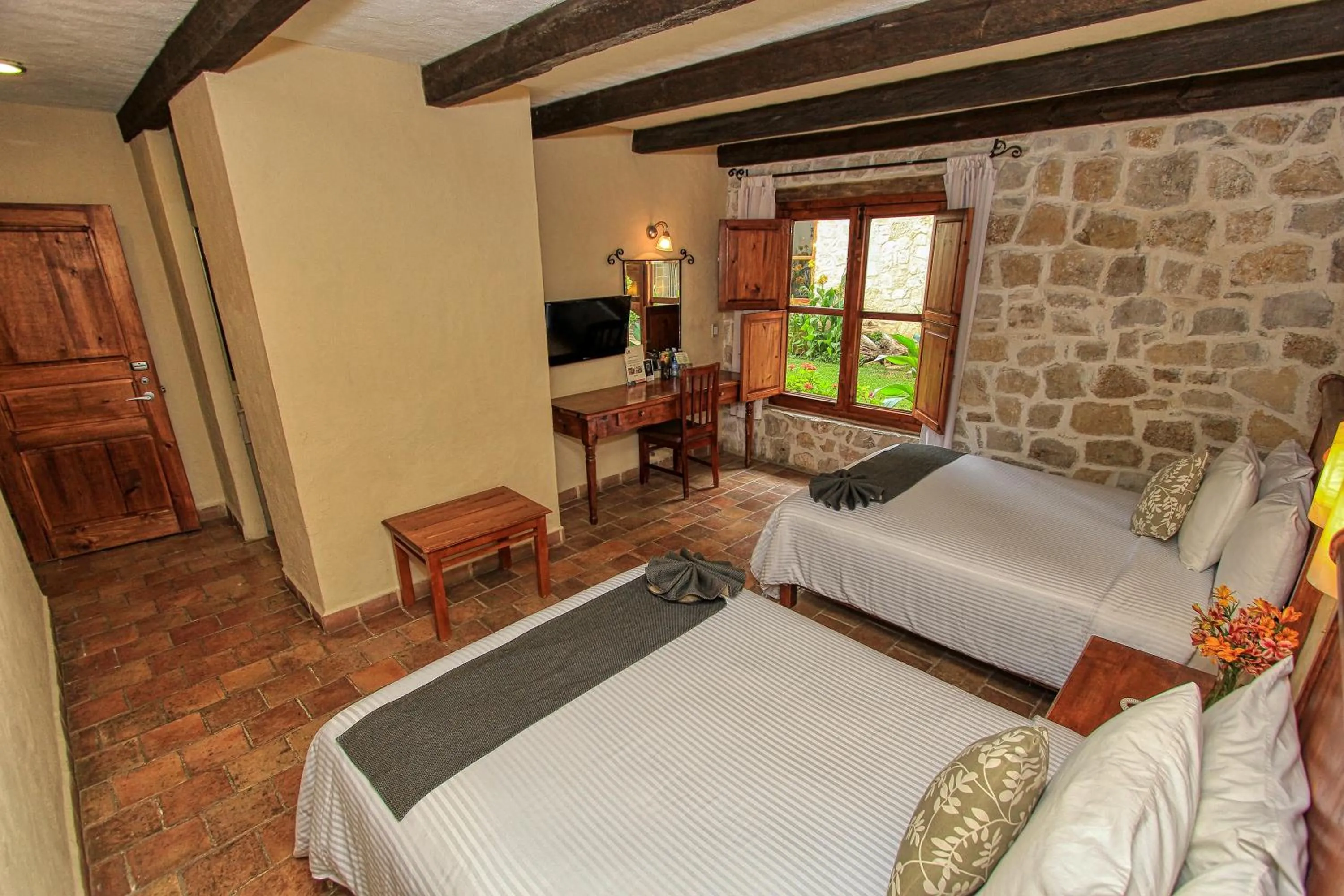 Photo of the whole room, Bed in Hotel San Marcos