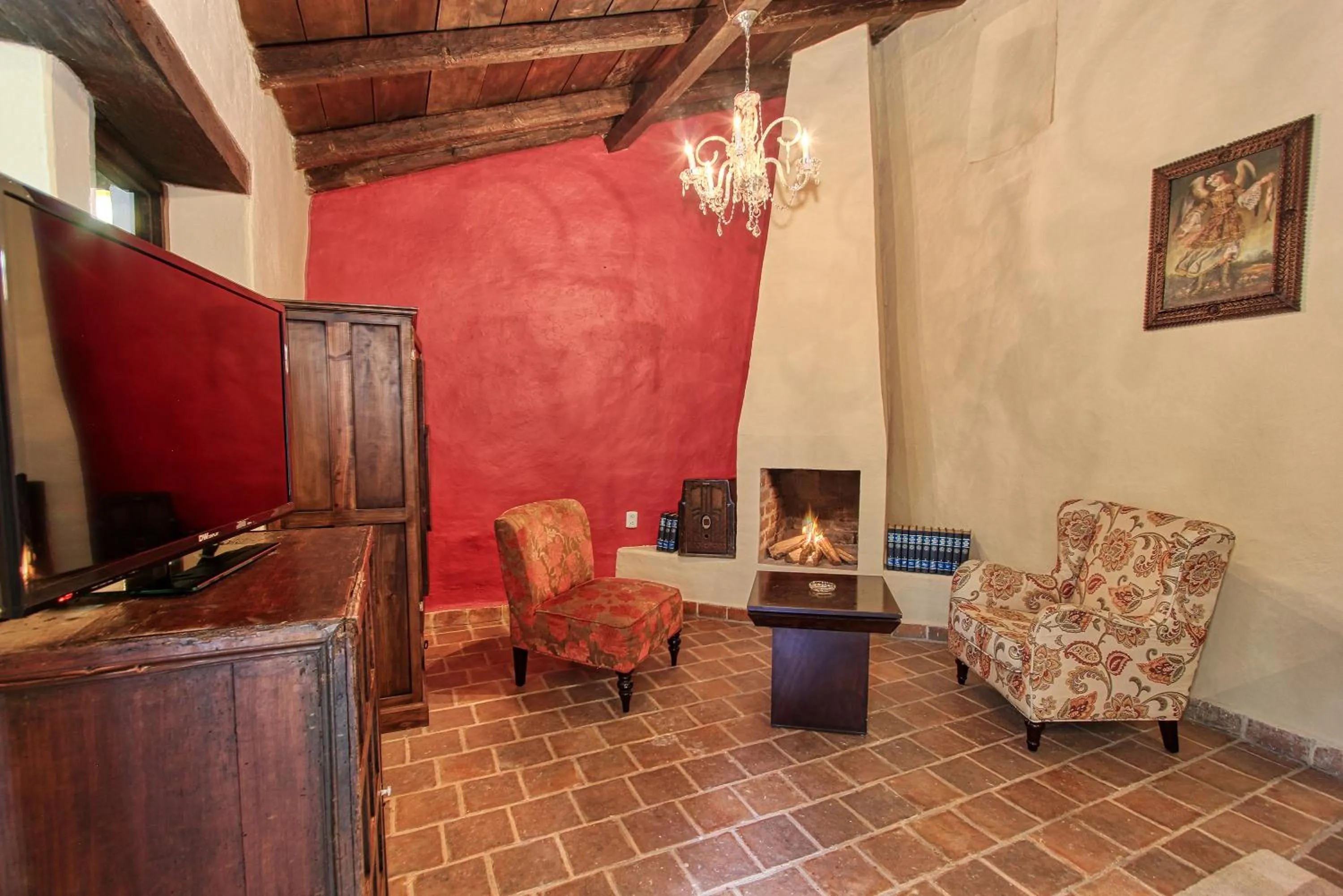 Living room in Hotel San Marcos