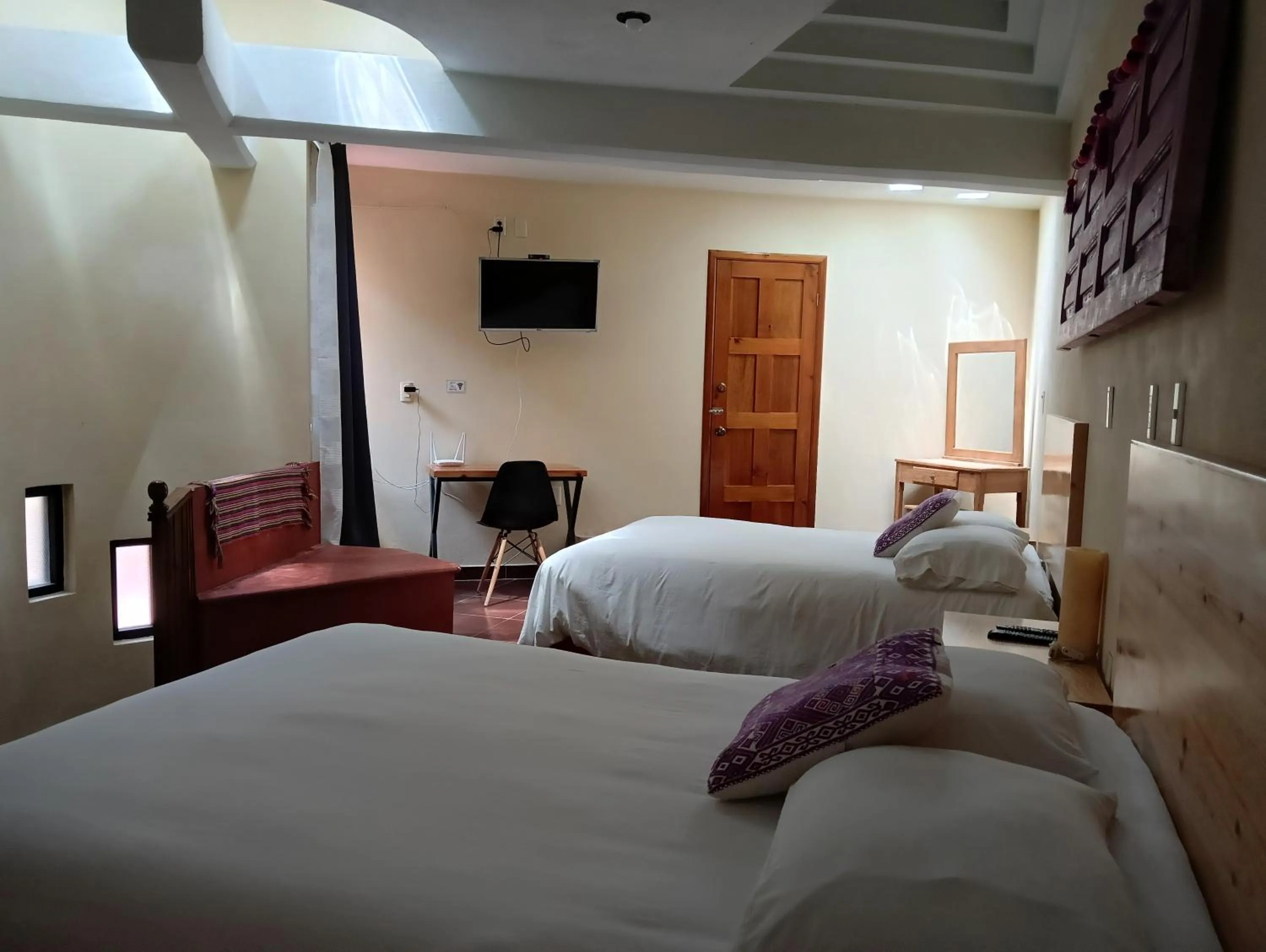 Photo of the whole room, Bed in J&K Suite