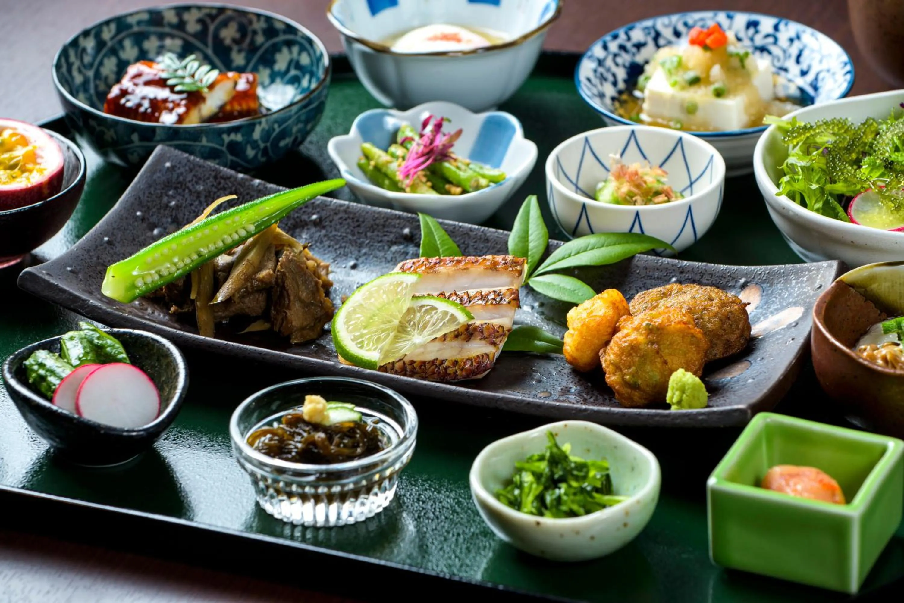 Food close-up in Magachabaru Okinawa
