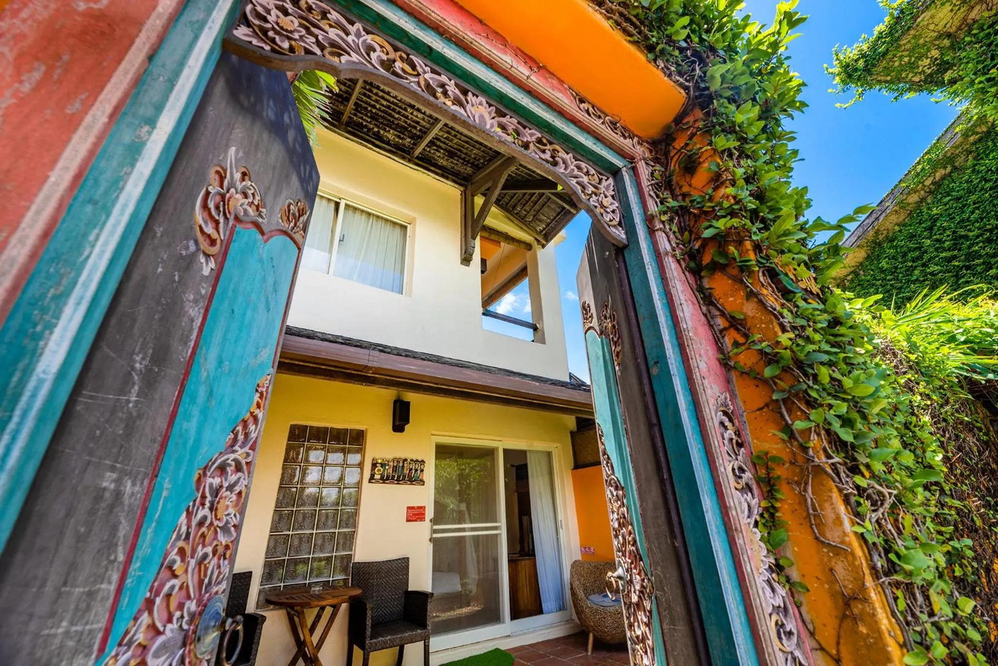 Patio in Red Garden Resort