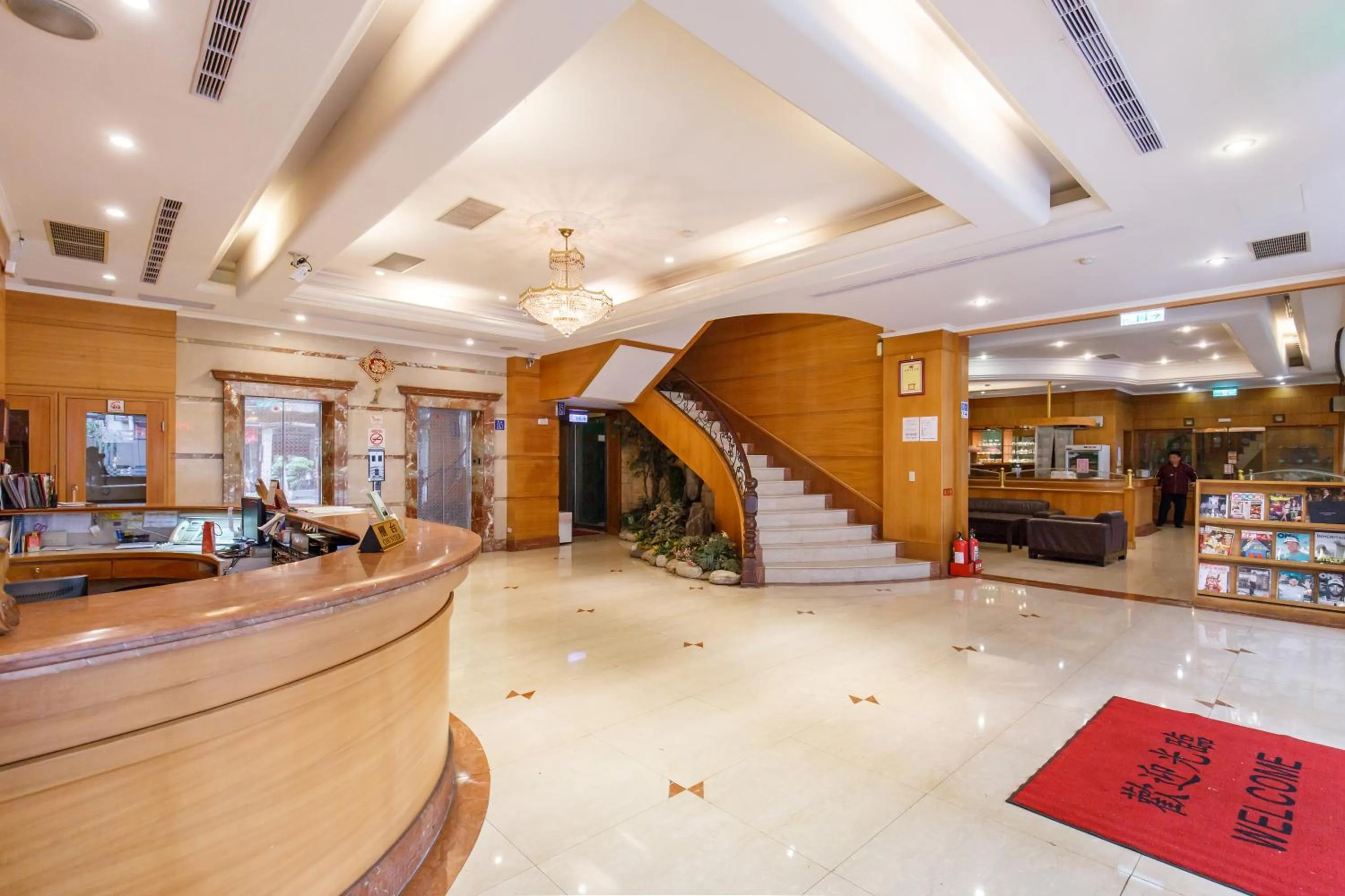 Lobby or reception in Champion Hotel