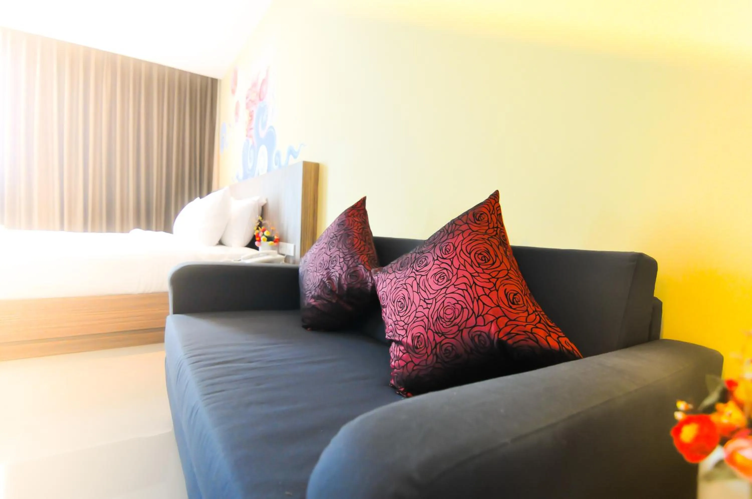 Living room in The Sila Hotel