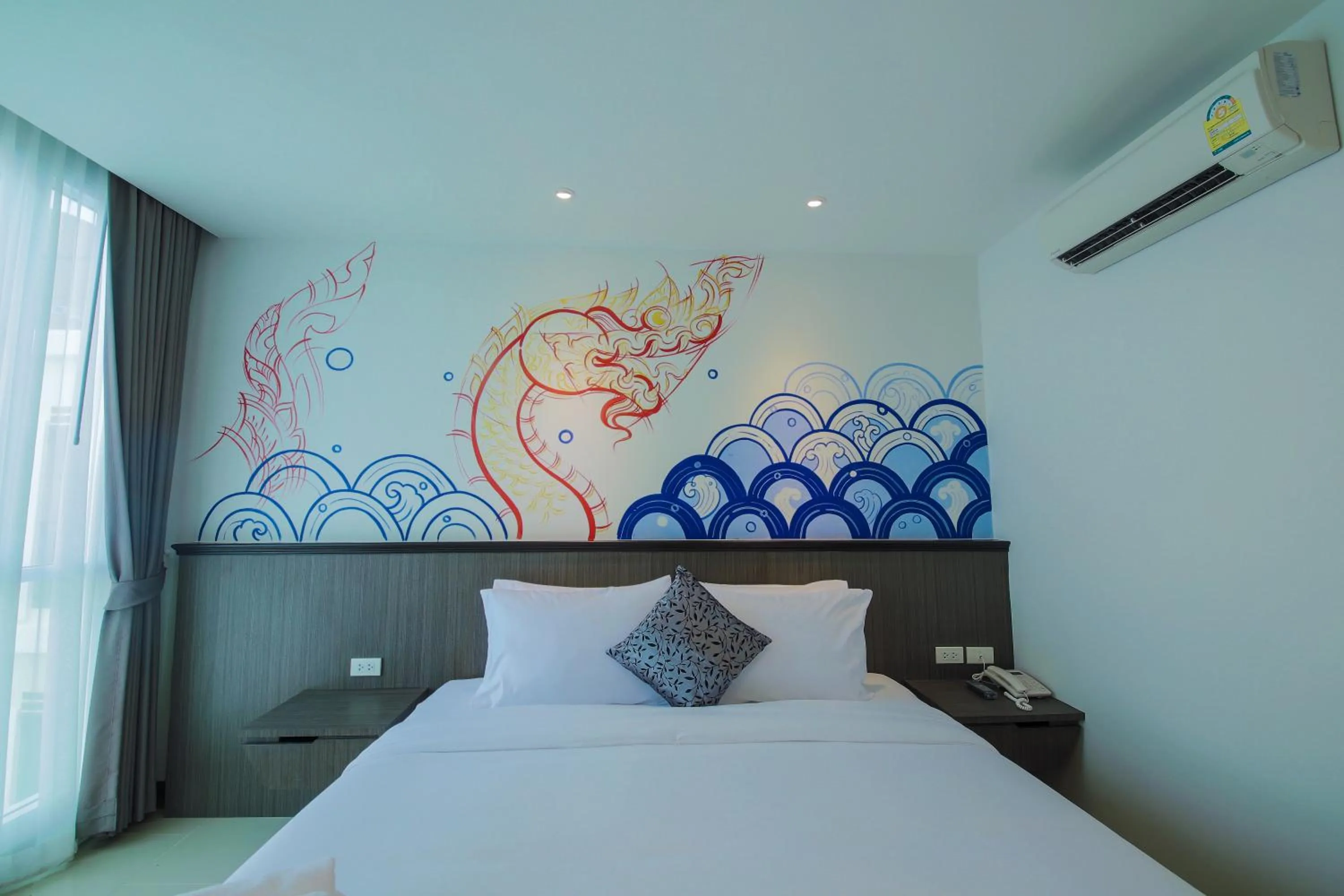 Photo of the whole room, Bed in The Sila Hotel