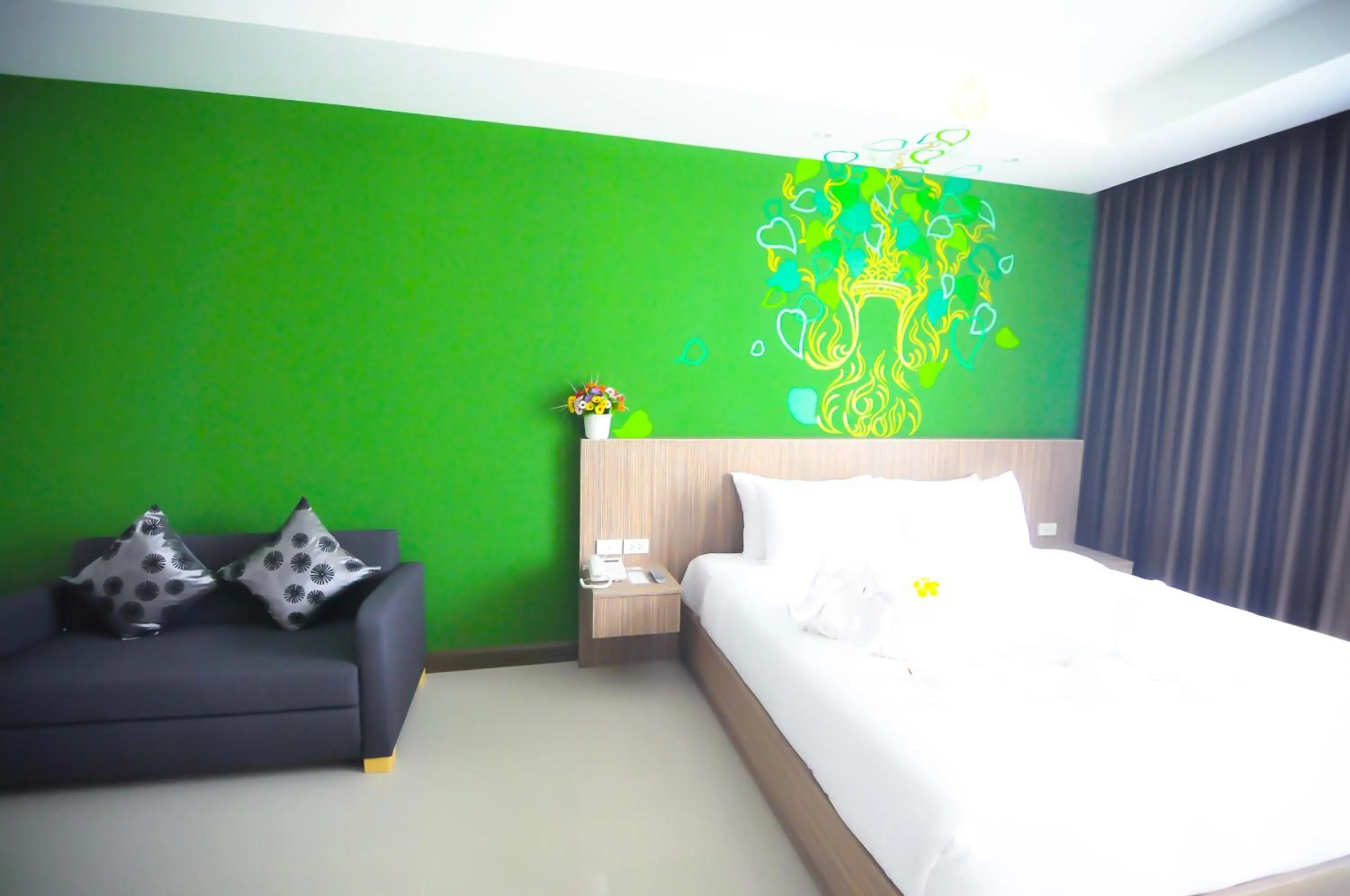 Photo of the whole room, Bed in The Sila Hotel