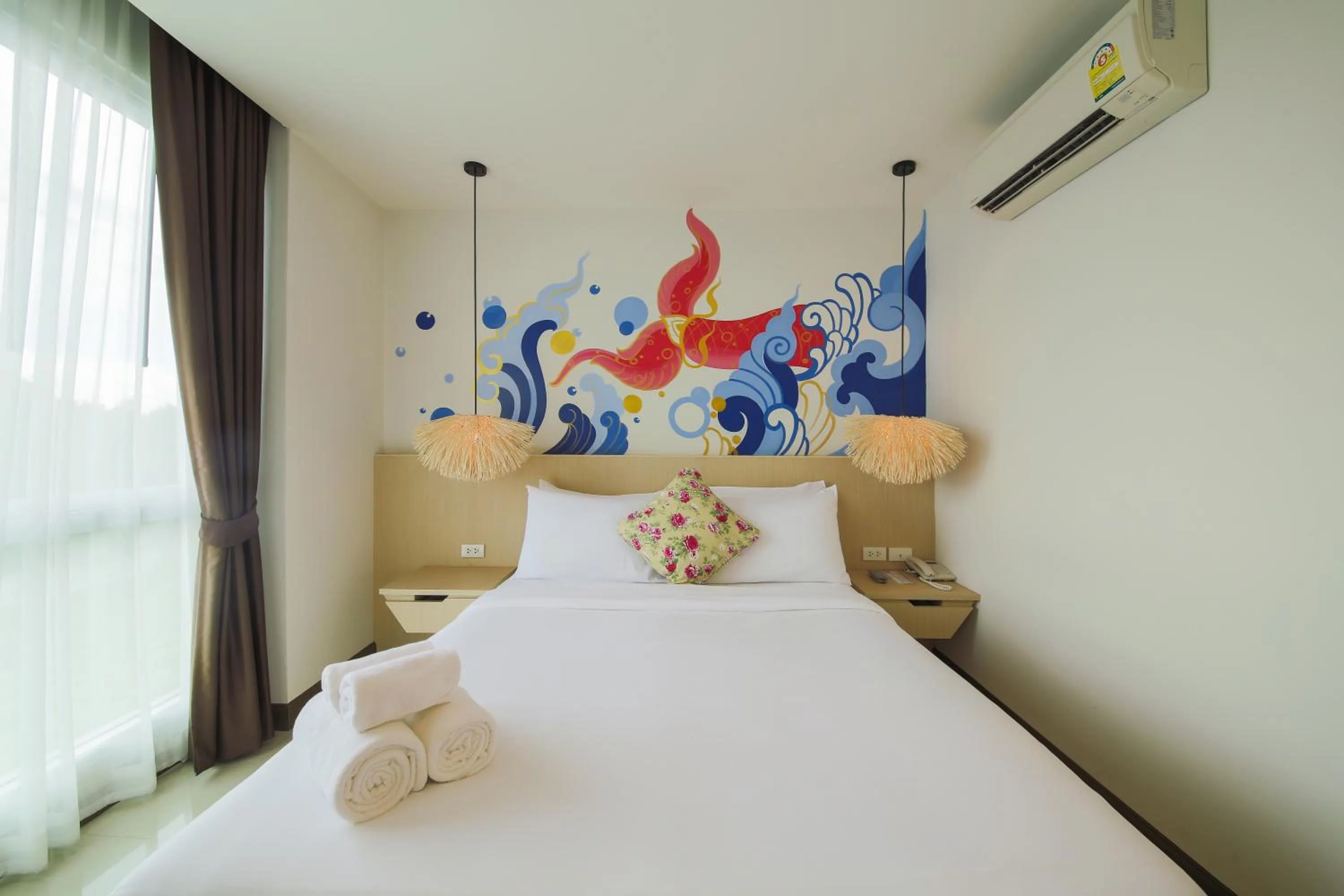 Photo of the whole room, Bed in The Sila Hotel