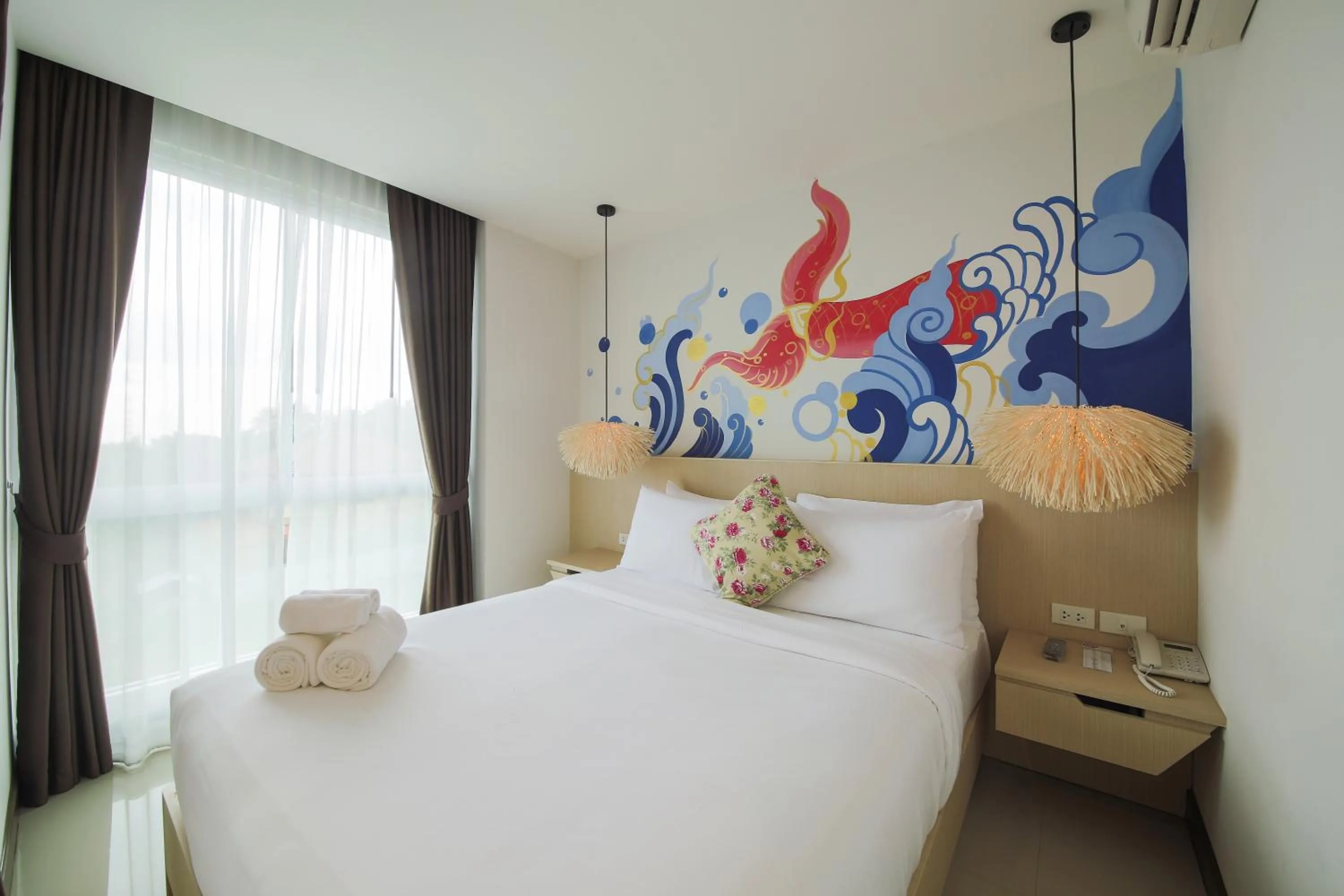 Photo of the whole room, Bed in The Sila Hotel