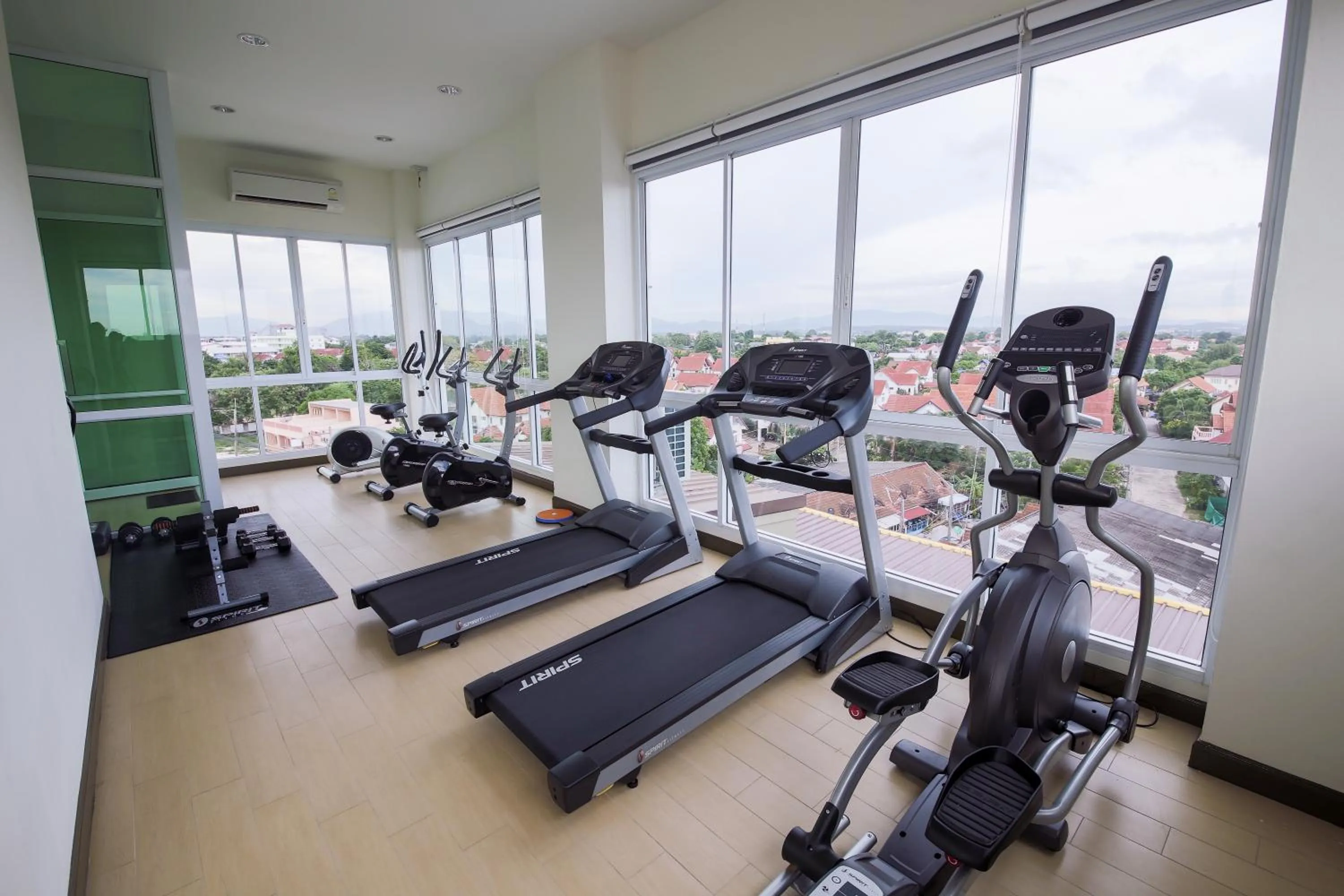 Fitness centre/facilities in The Sila Hotel