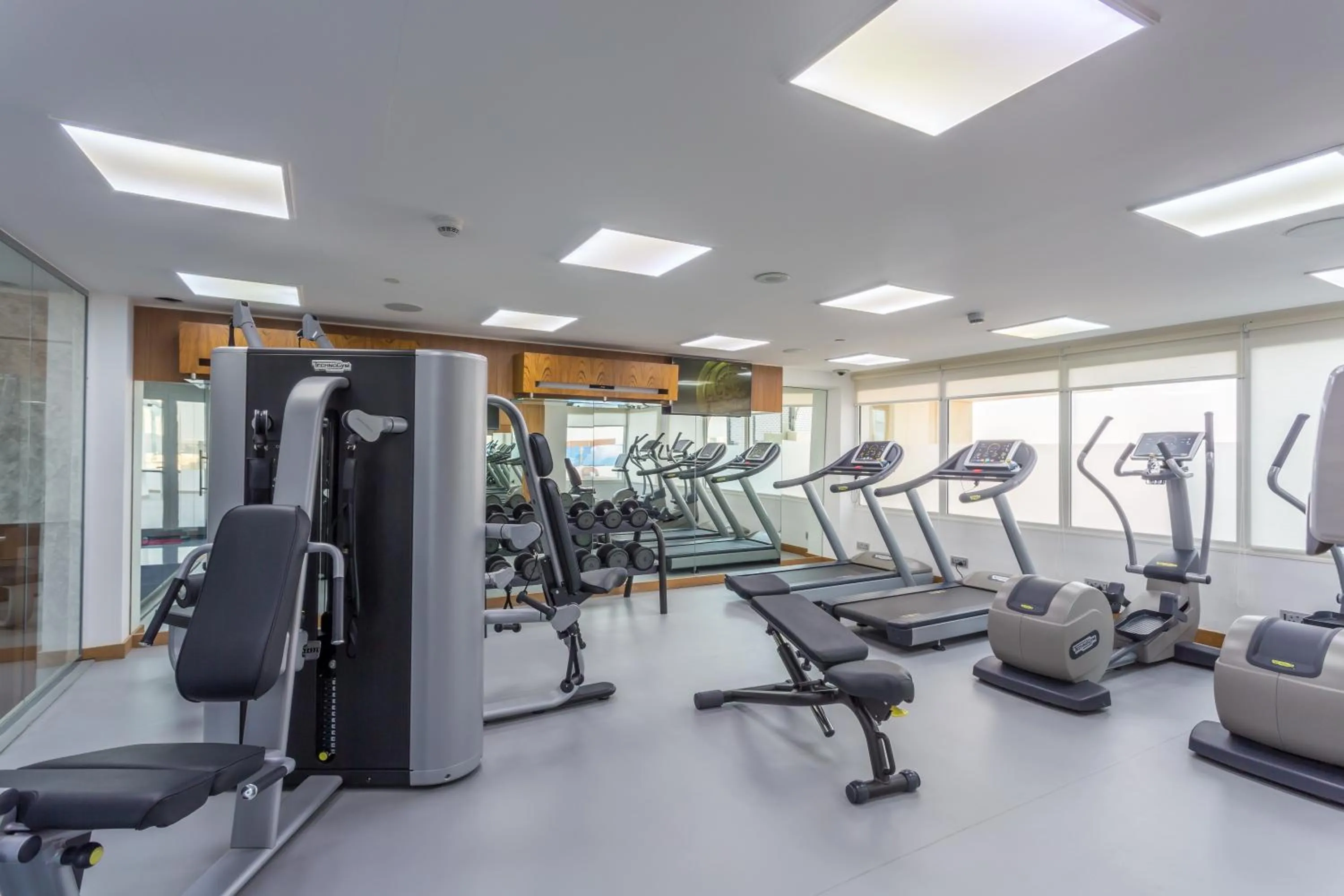 Fitness centre/facilities in The Avenue Hotel