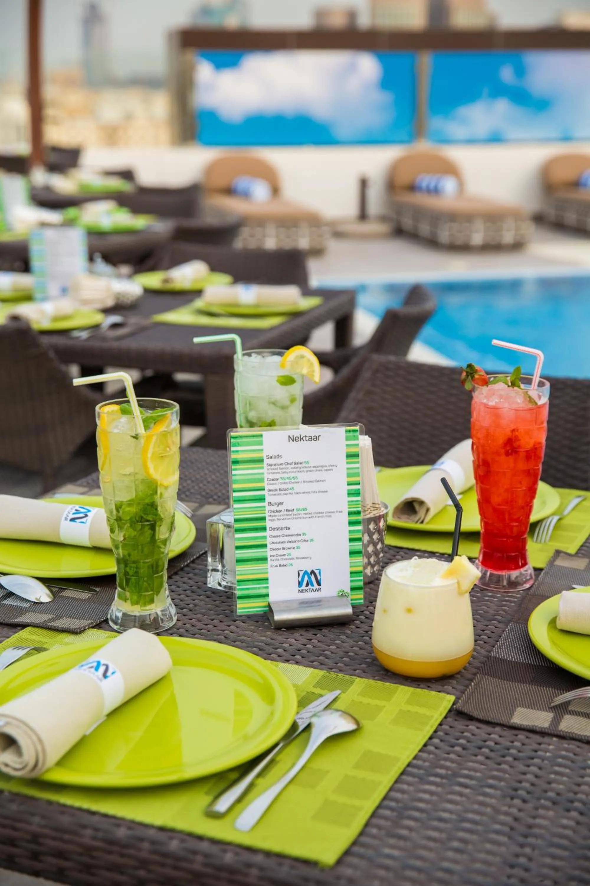 Non alcoholic drinks in The Avenue Hotel