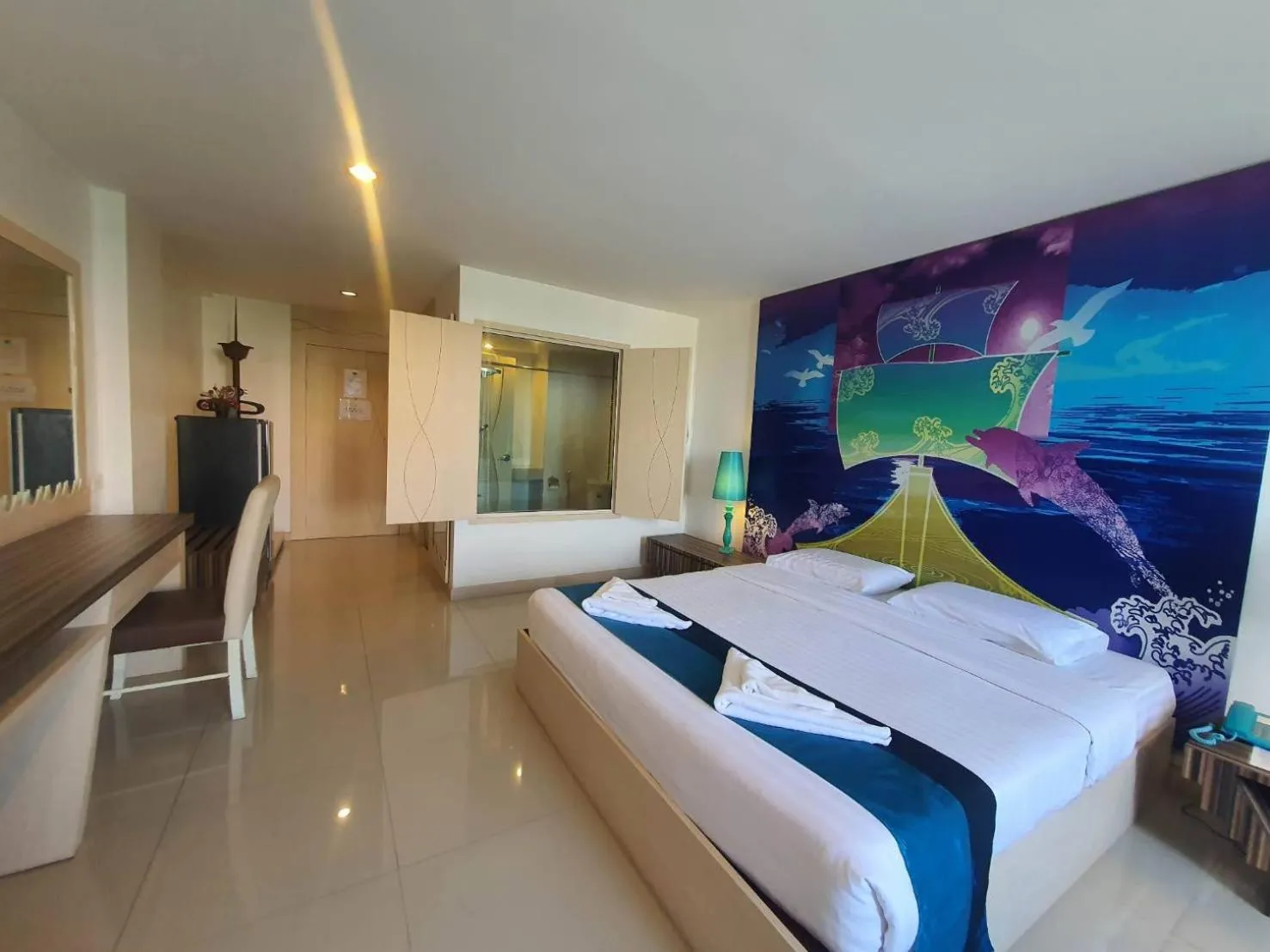 Bed in The Pacific Cool Chic