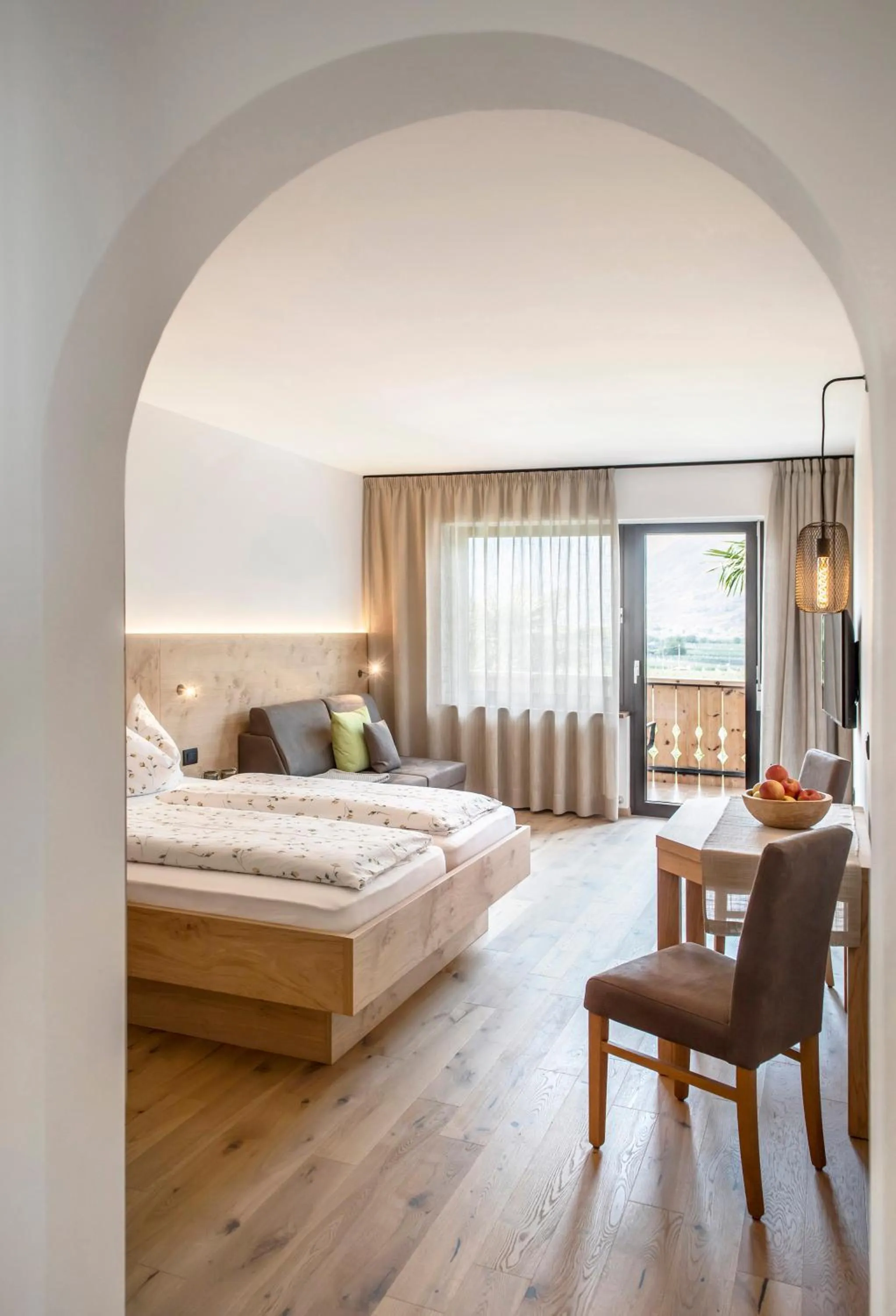 Photo of the whole room, Bed in Pension Appartment Hecherhof