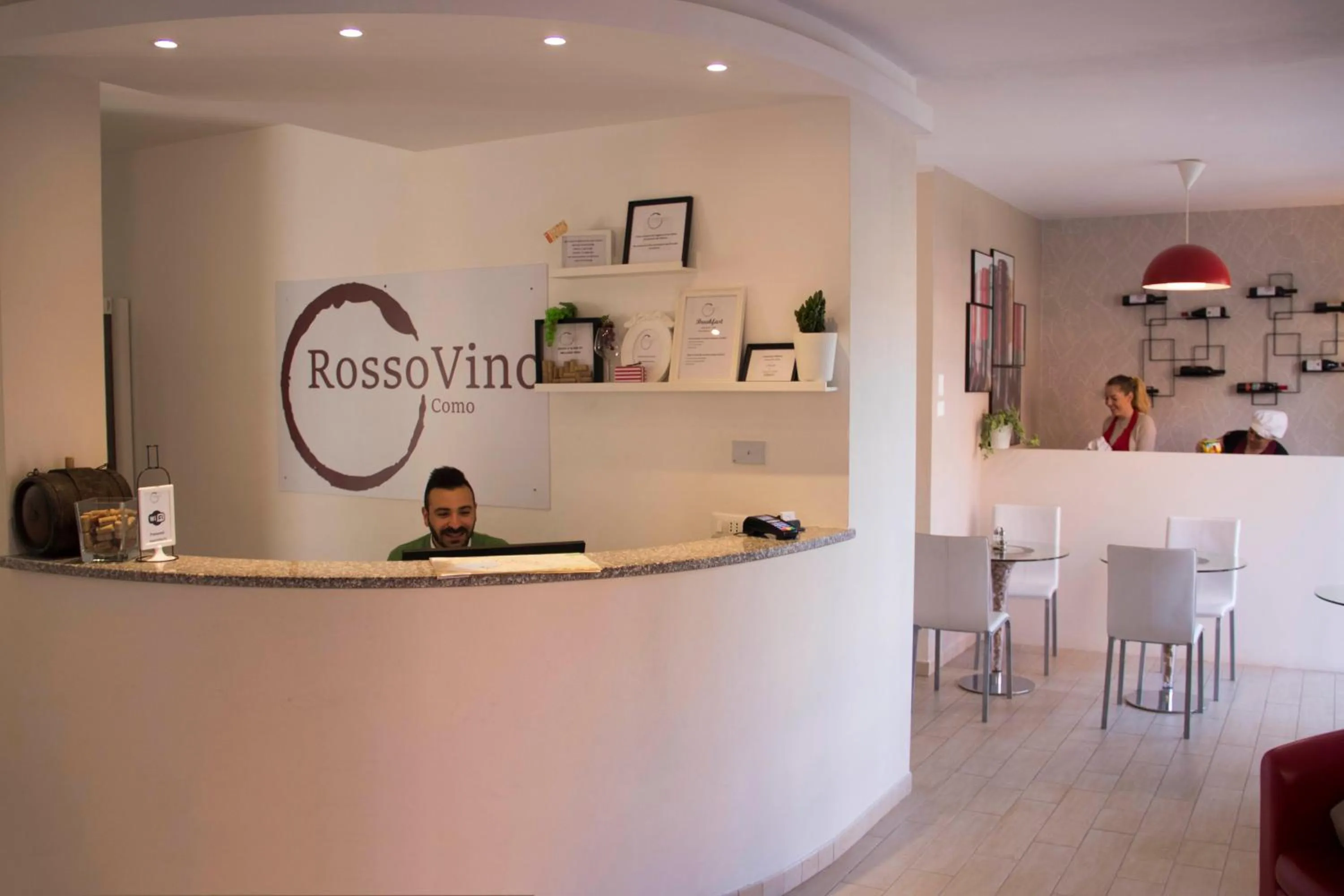 Staff in Hotel Rossovino Como