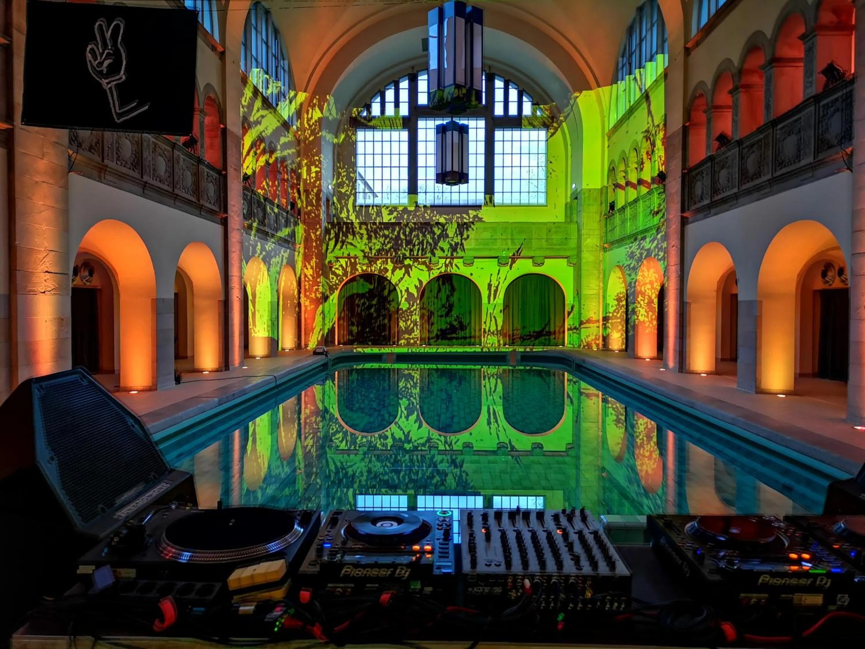 Swimming pool in Hotel Oderberger