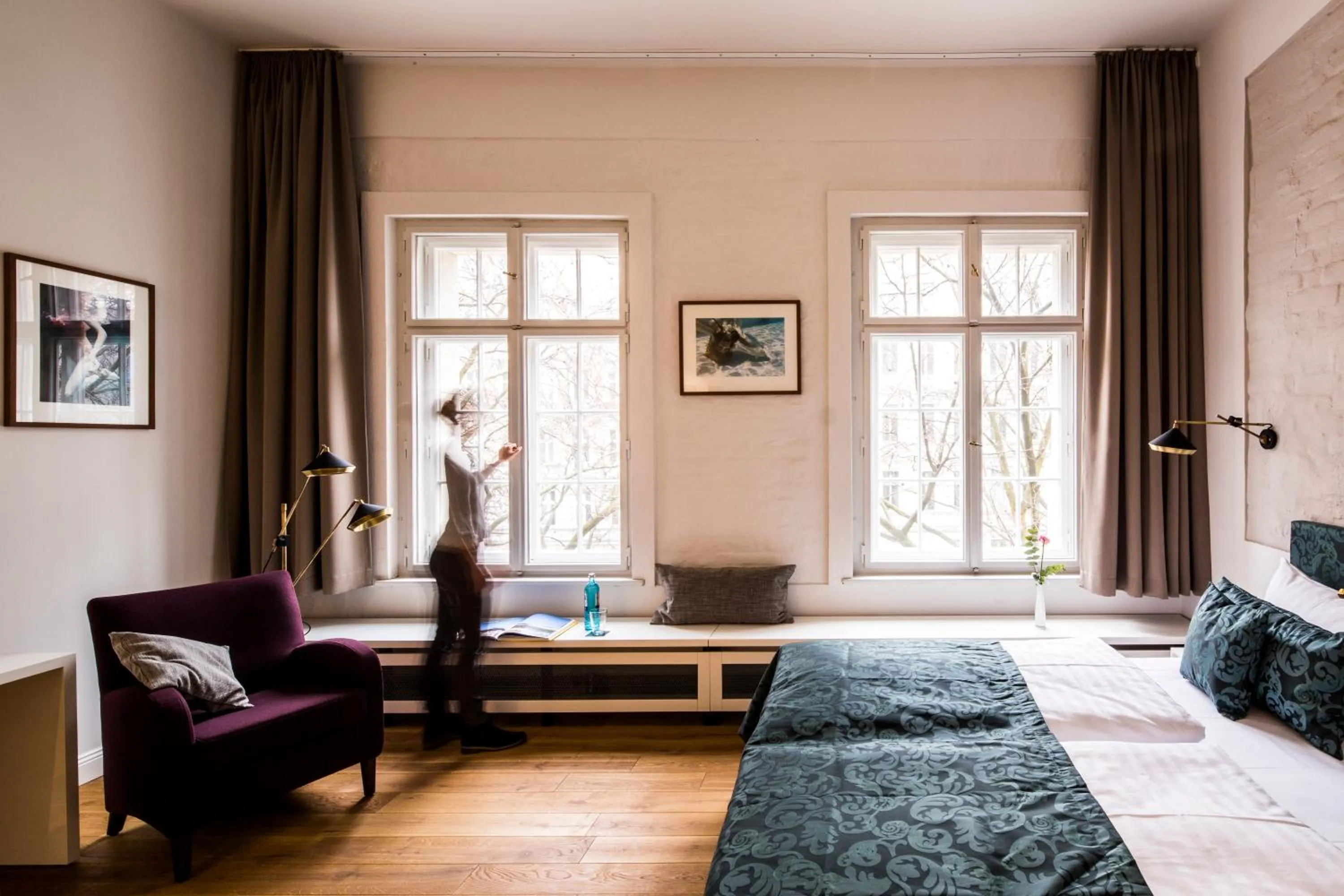 Photo of the whole room, Bed in Hotel Oderberger